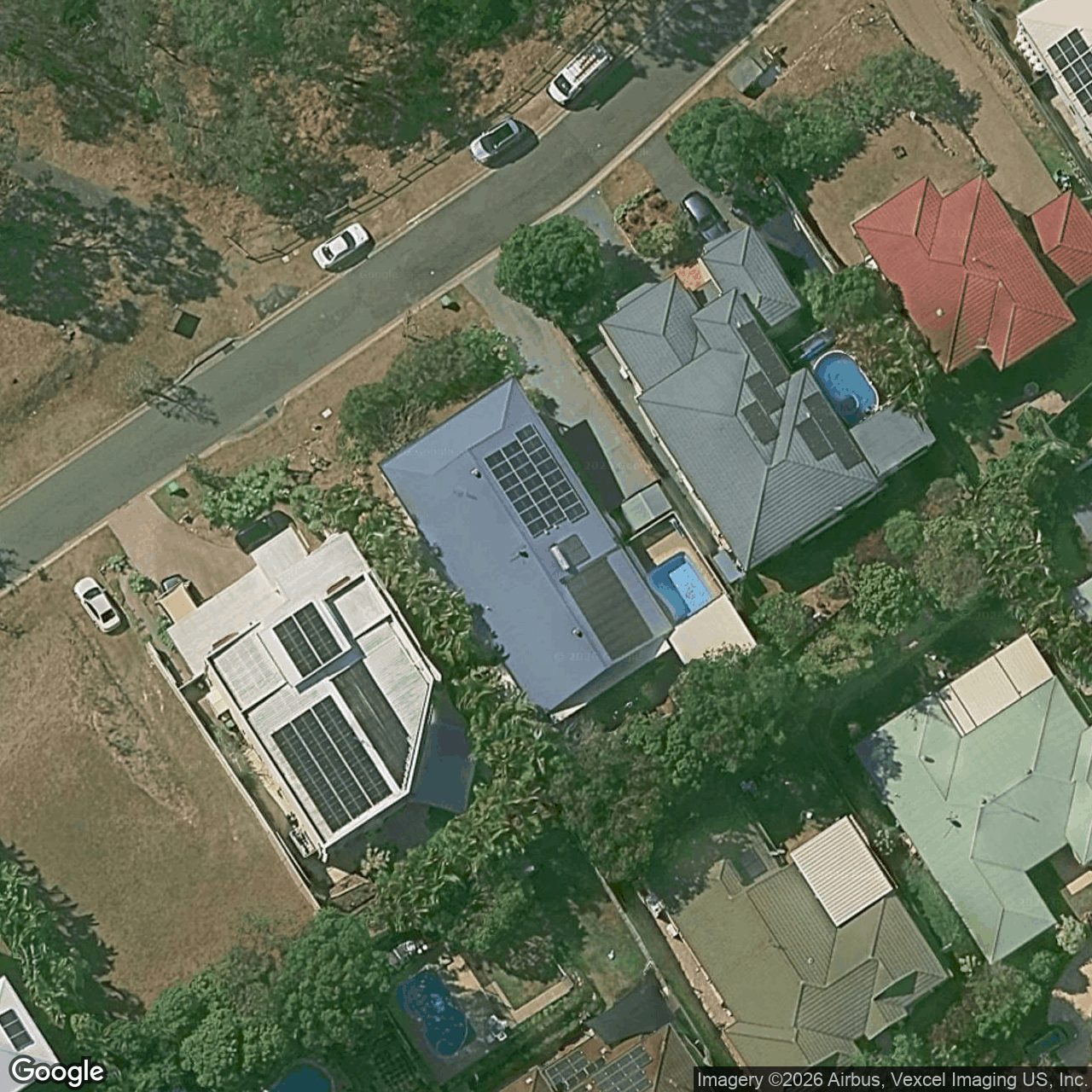 Aerial view of 22 Tara Vista Boulevard, Highland Park QLD 4211