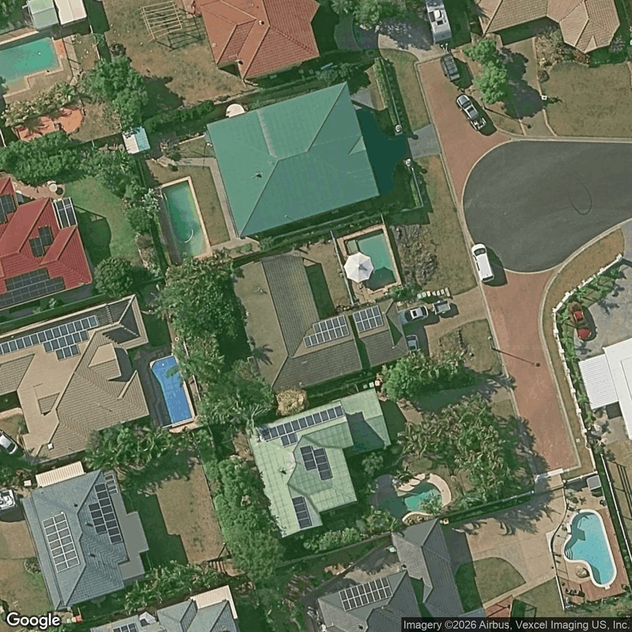 Aerial view of 17 Nottingham Place, Highland Park QLD 4211