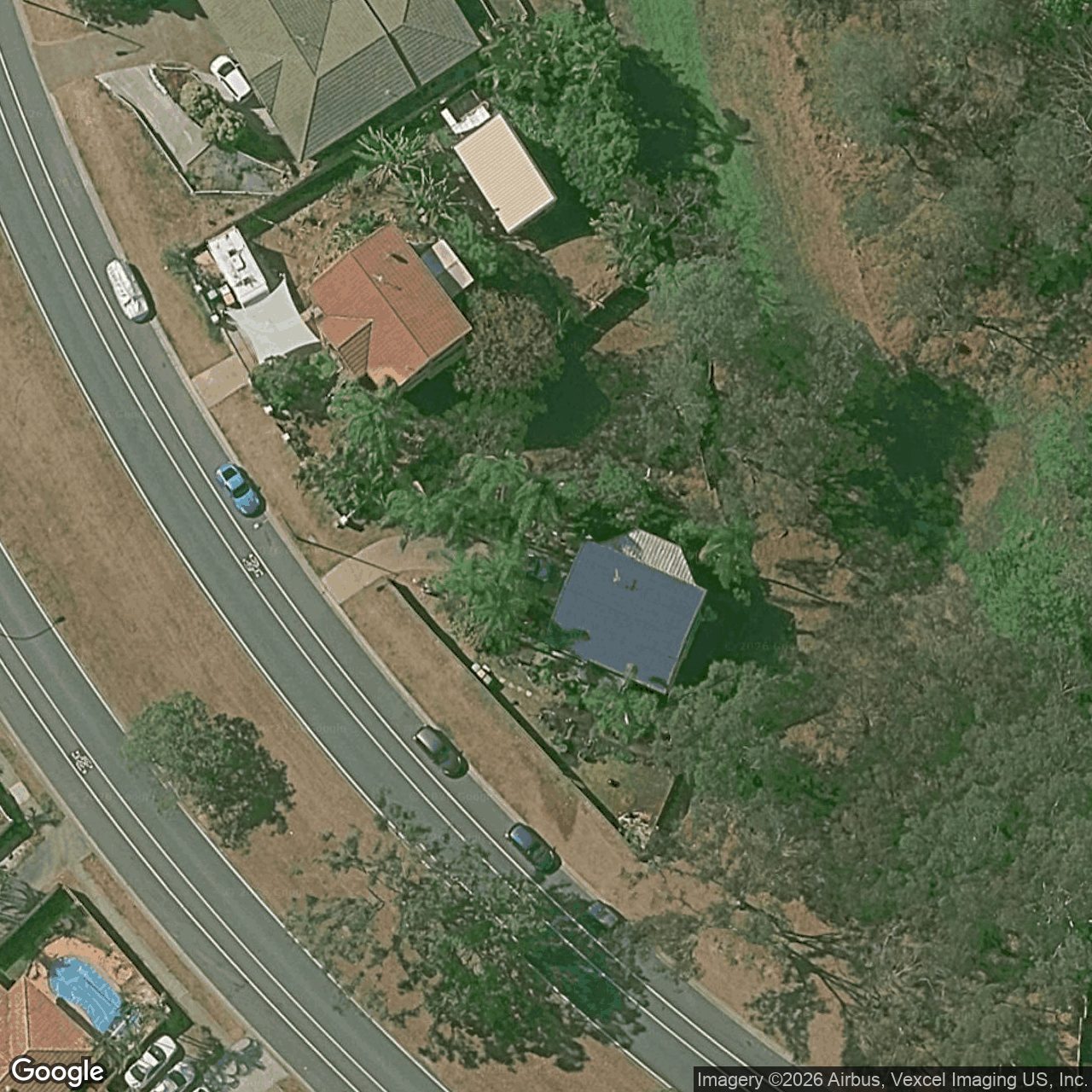 Aerial view of 181 Alexander Drive, Highland Park QLD 4211