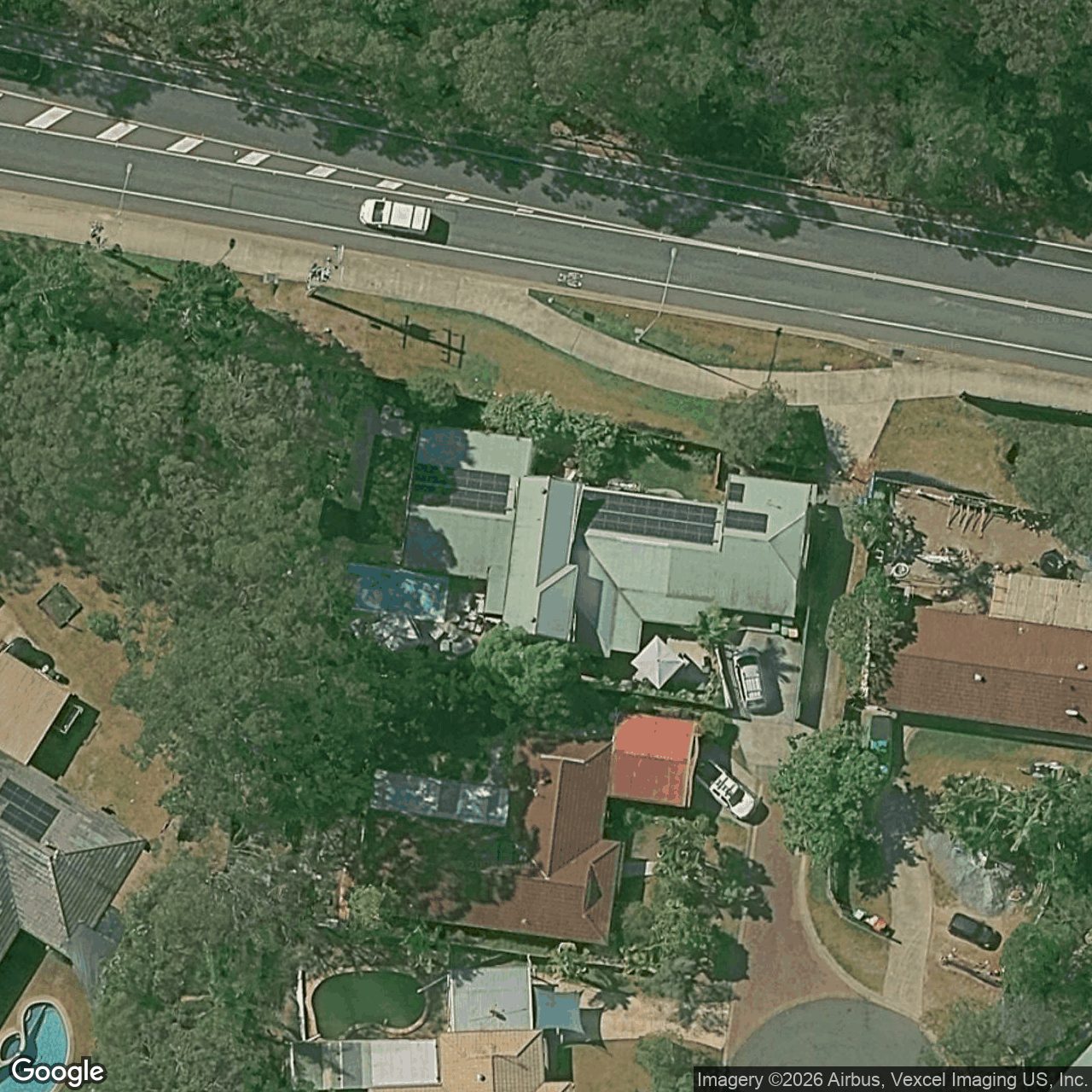 Aerial view of 1 Stonehaven Place, Highland Park QLD 4211