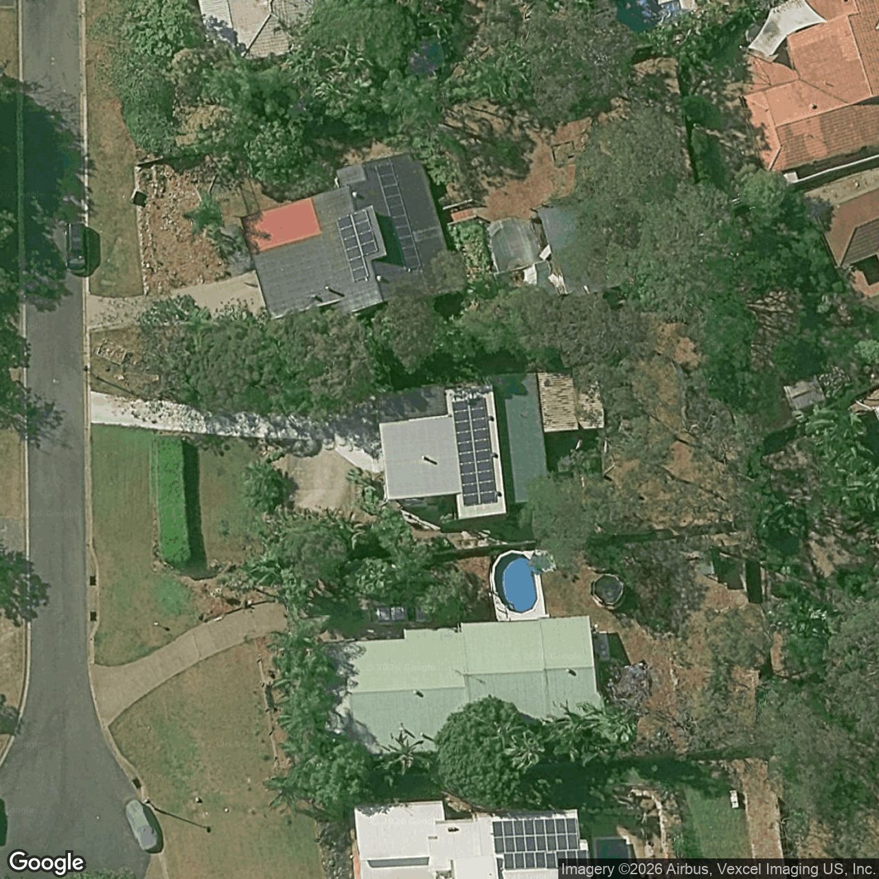 Aerial view of 18 Stonehaven Place, Highland Park QLD 4211