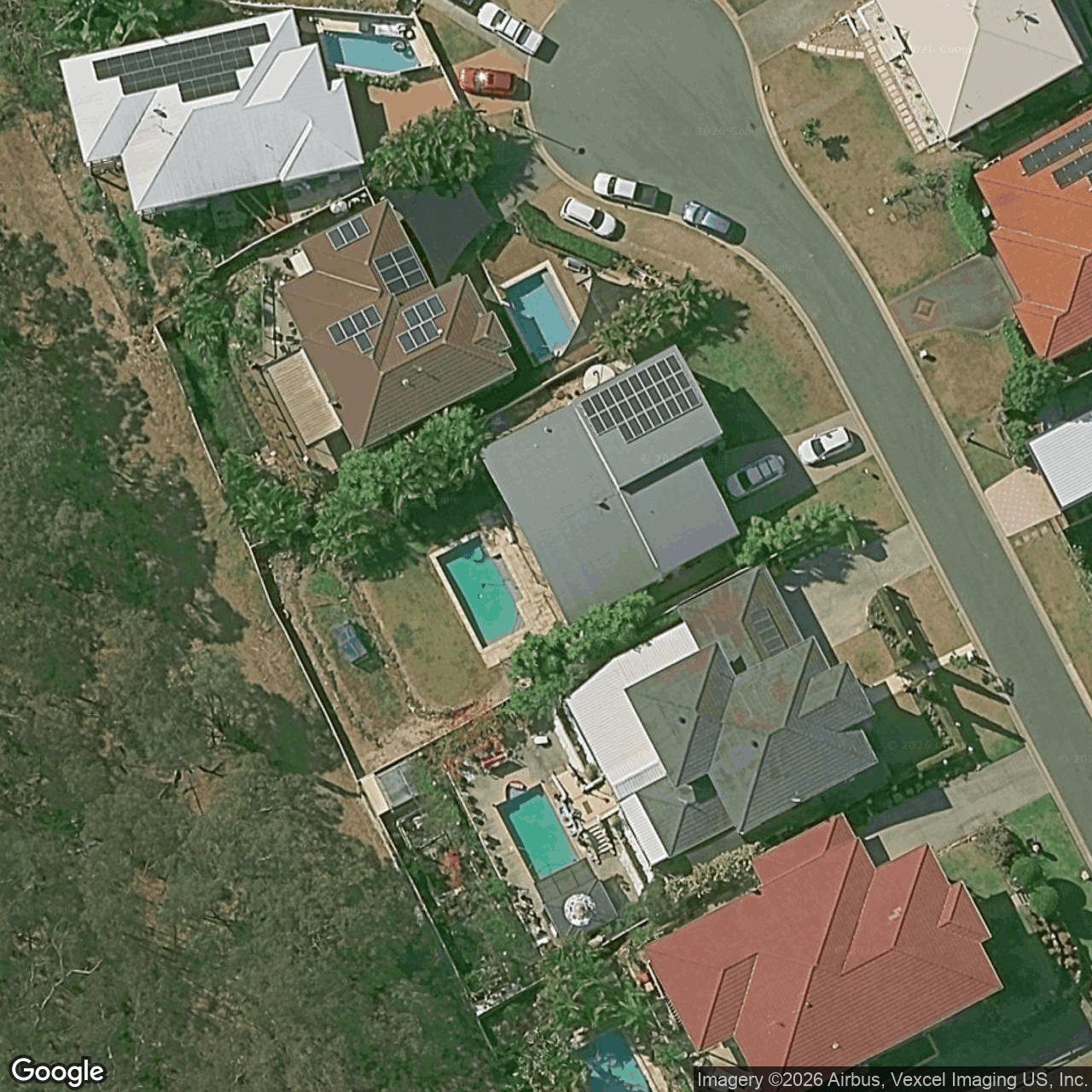 Aerial view of 48 Tara Vista Boulevard, Highland Park QLD 4211