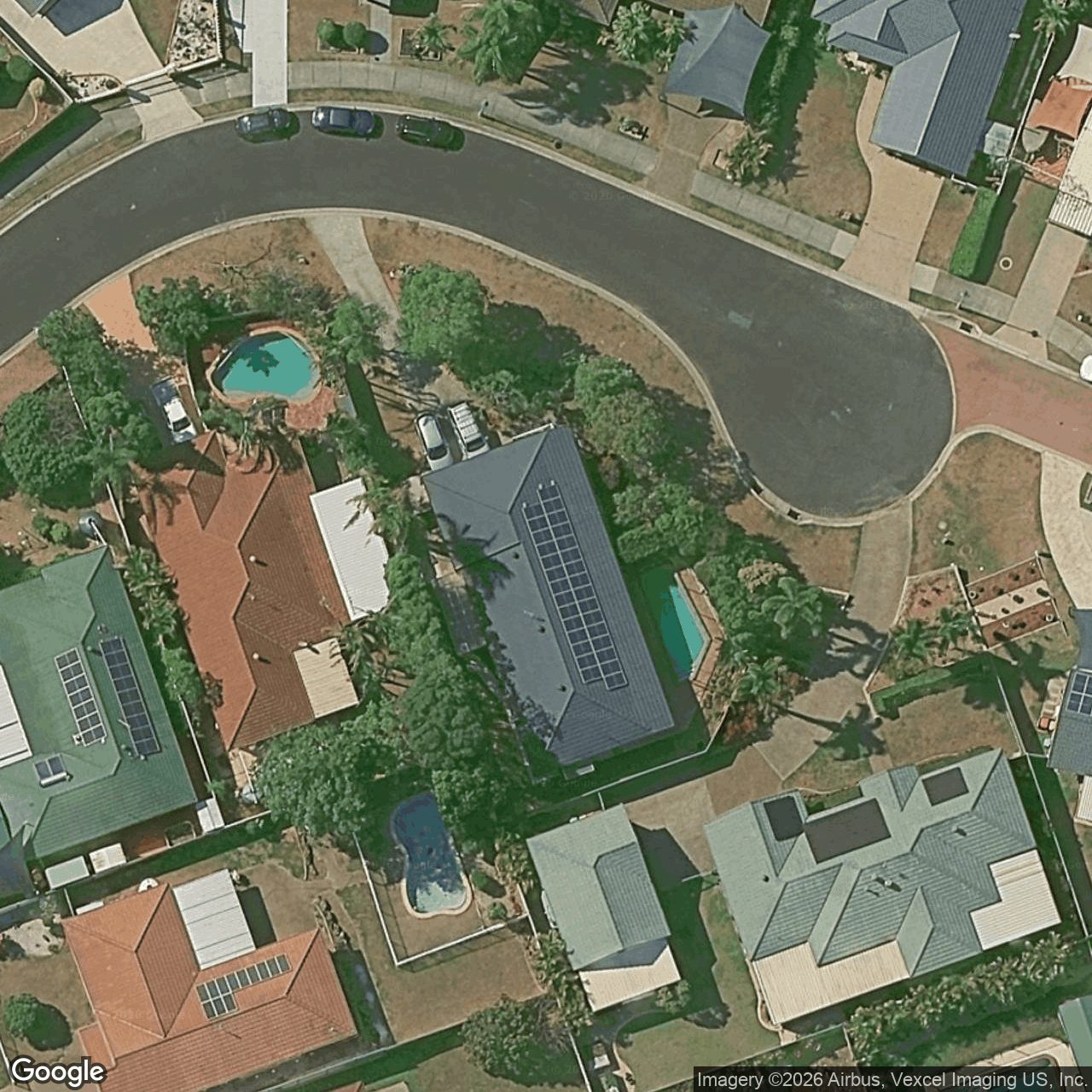 Aerial view of 5 Hampshire Close, Highland Park QLD 4211