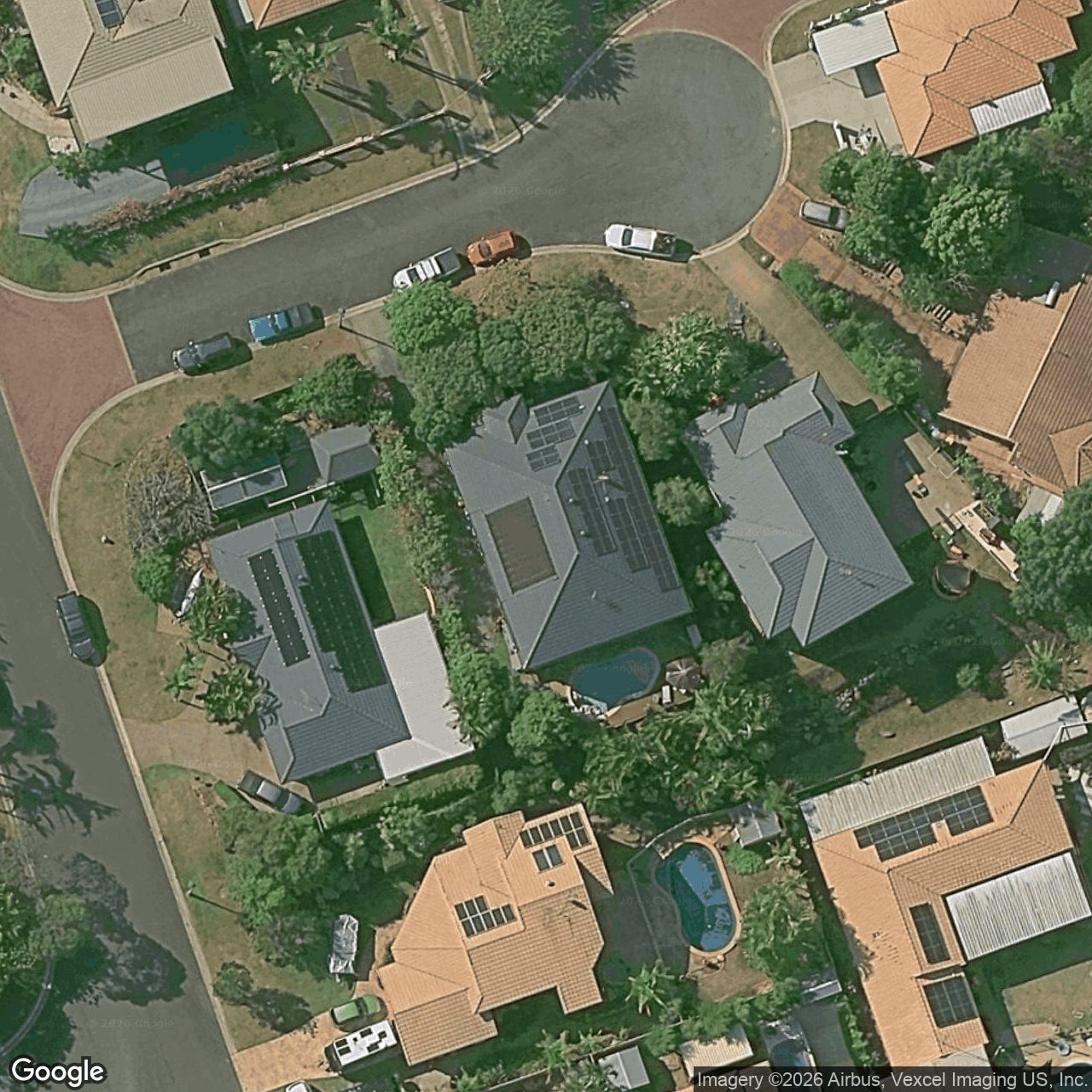 Aerial view of 3 Regal Court, Highland Park QLD 4211
