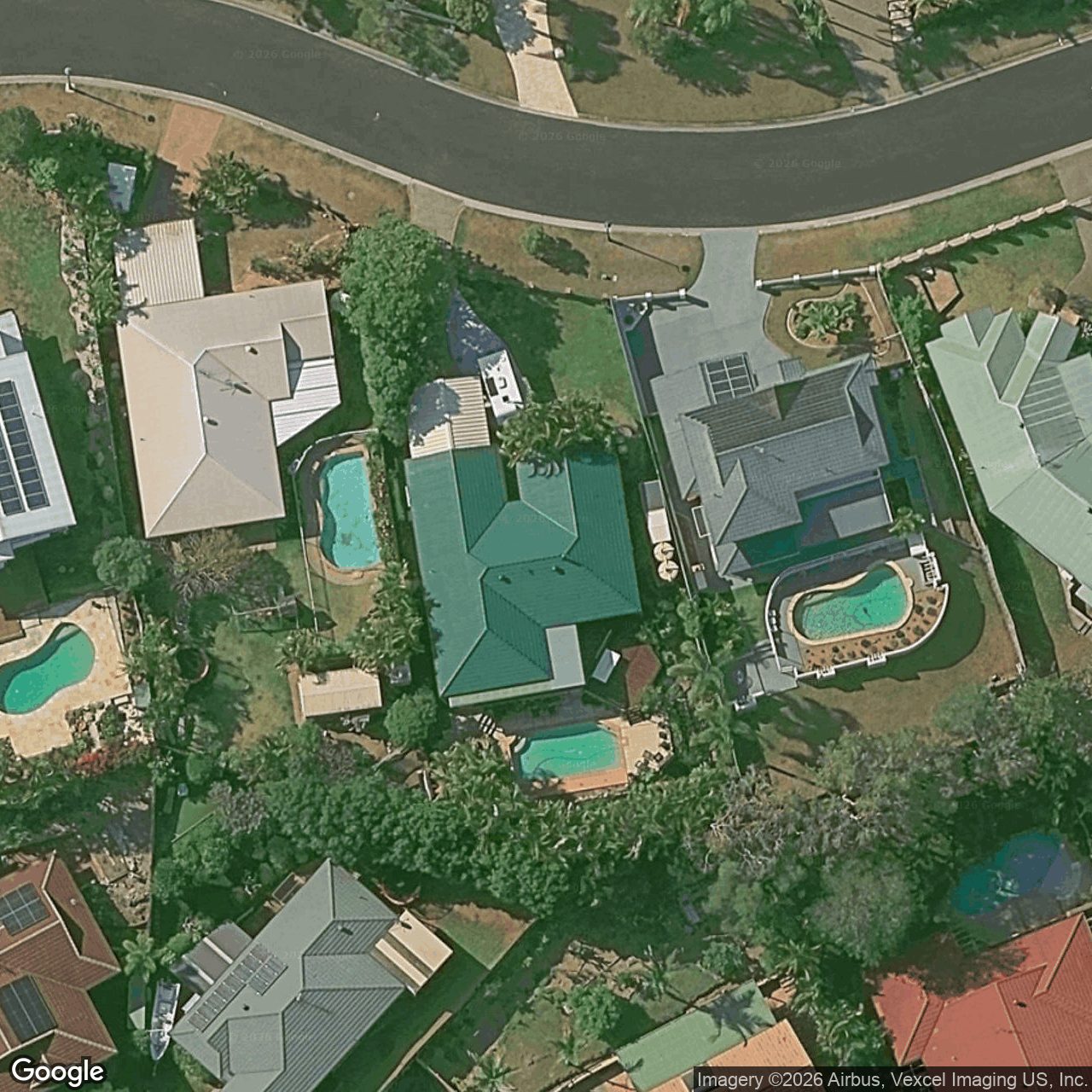 Aerial view of 8 Nottingham Place, Highland Park QLD 4211
