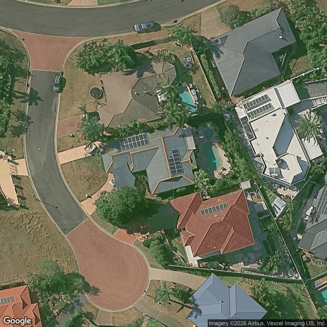Aerial view of 4 Nightingale Court, Highland Park QLD 4211