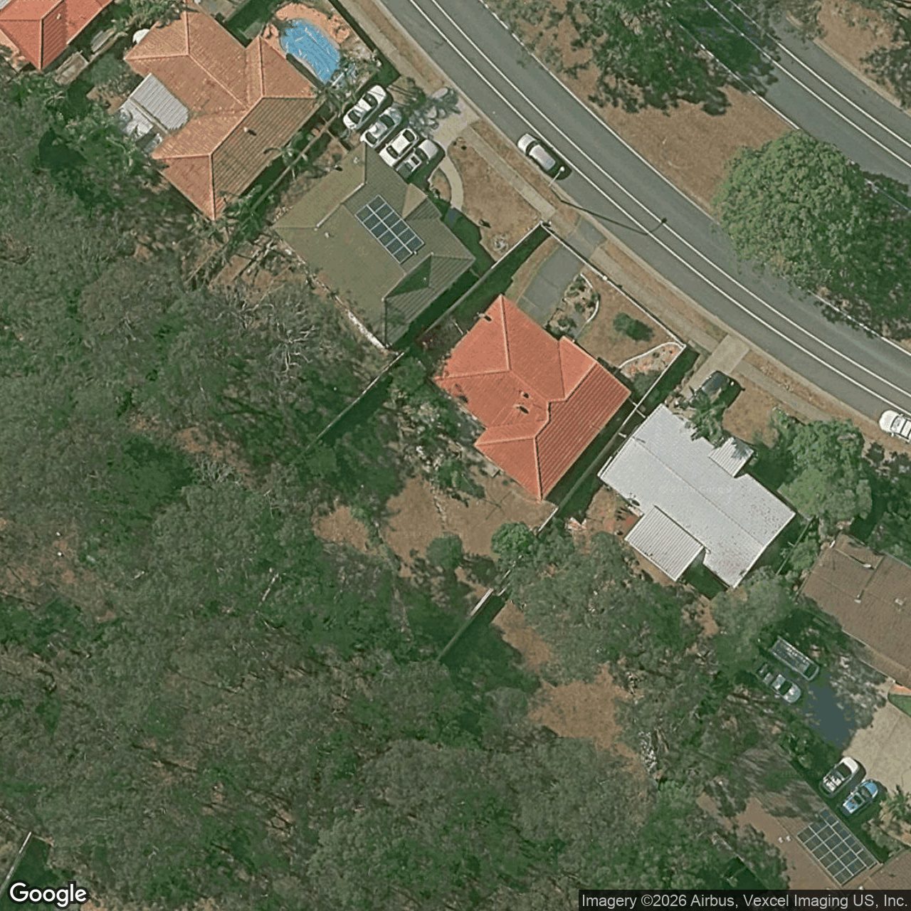 Aerial view of 172 Alexander Drive, Highland Park QLD 4211