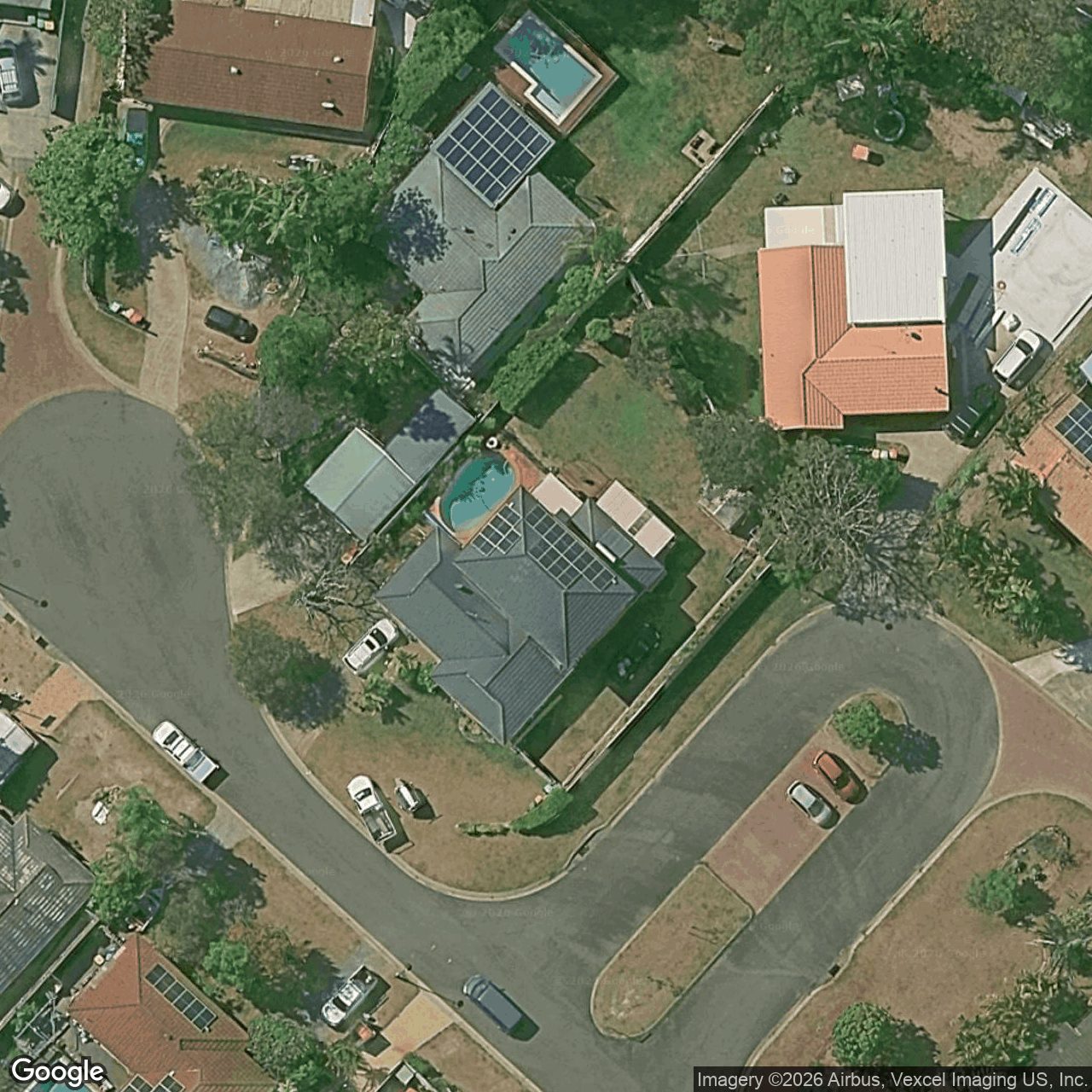 Aerial view of 6 Stonehaven Place, Highland Park QLD 4211