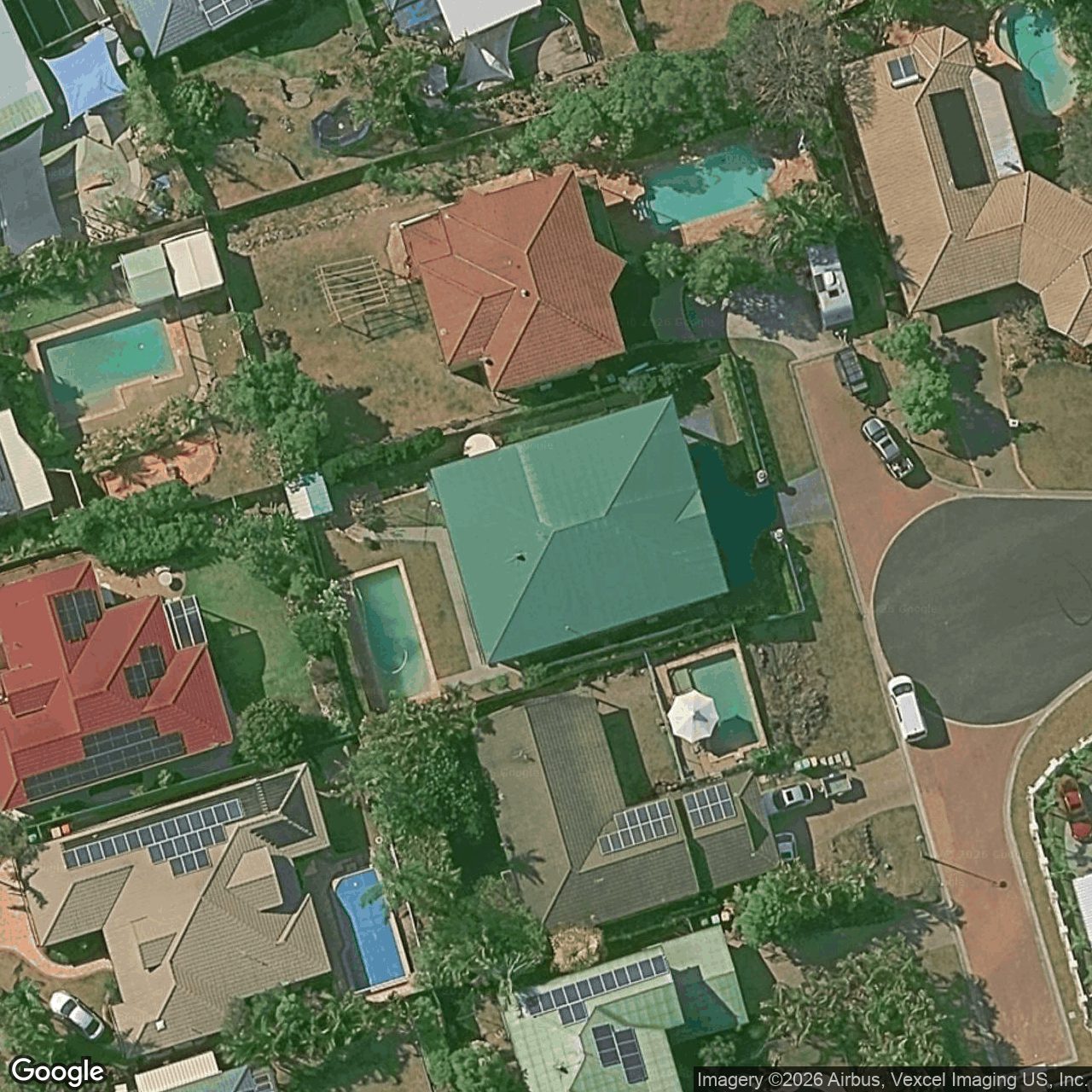 Aerial view of 15 Nottingham Place, Highland Park QLD 4211