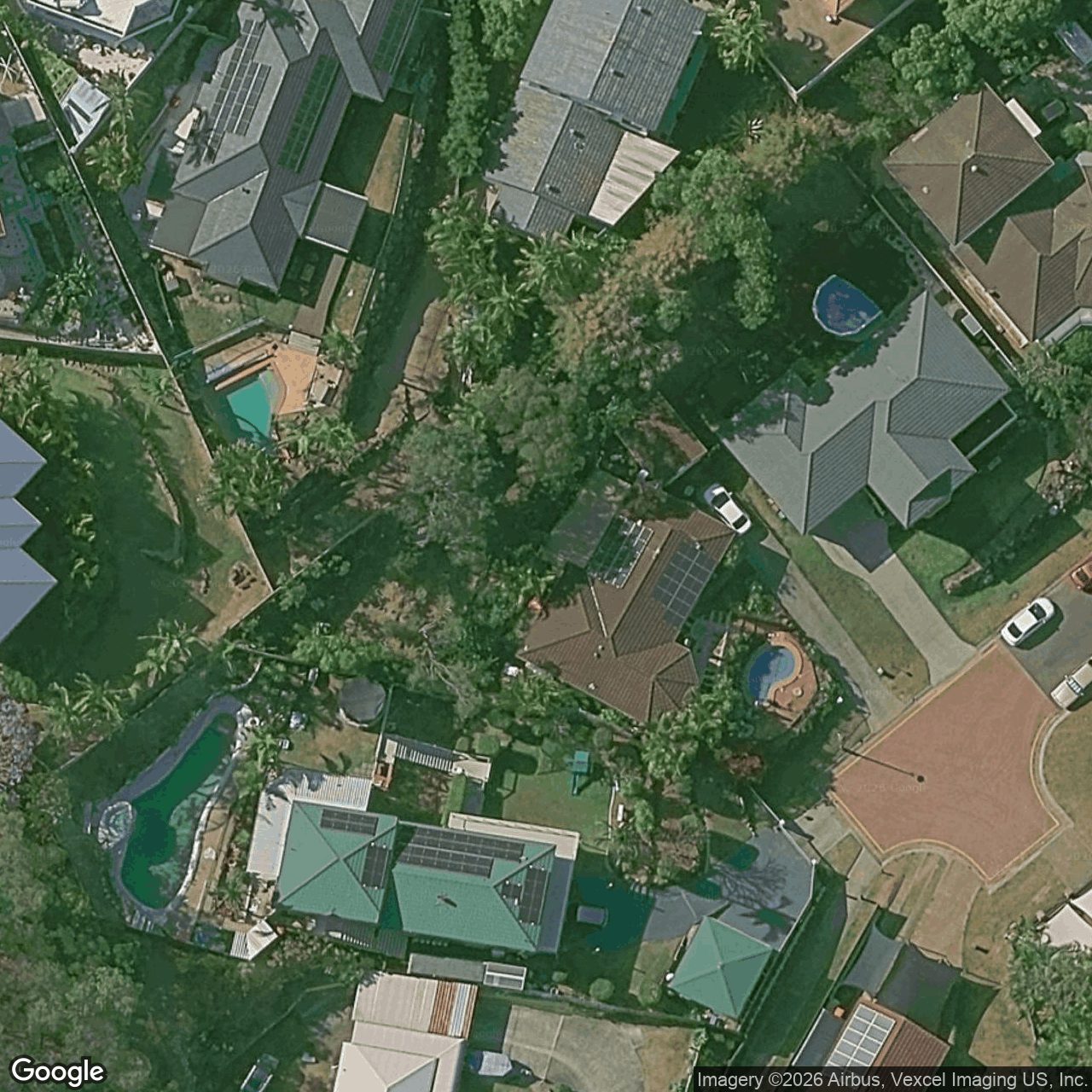 Aerial view of 37 Tristania Way, Highland Park QLD 4211