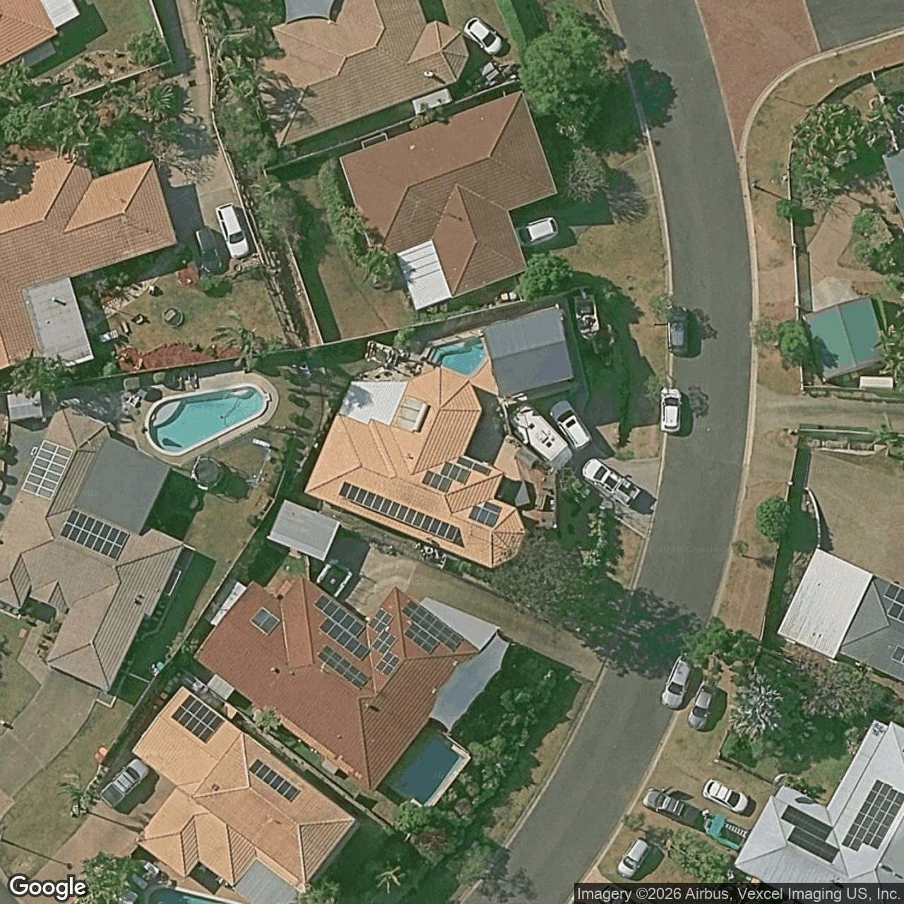 Aerial view of 23 Tristania Way, Highland Park QLD 4211