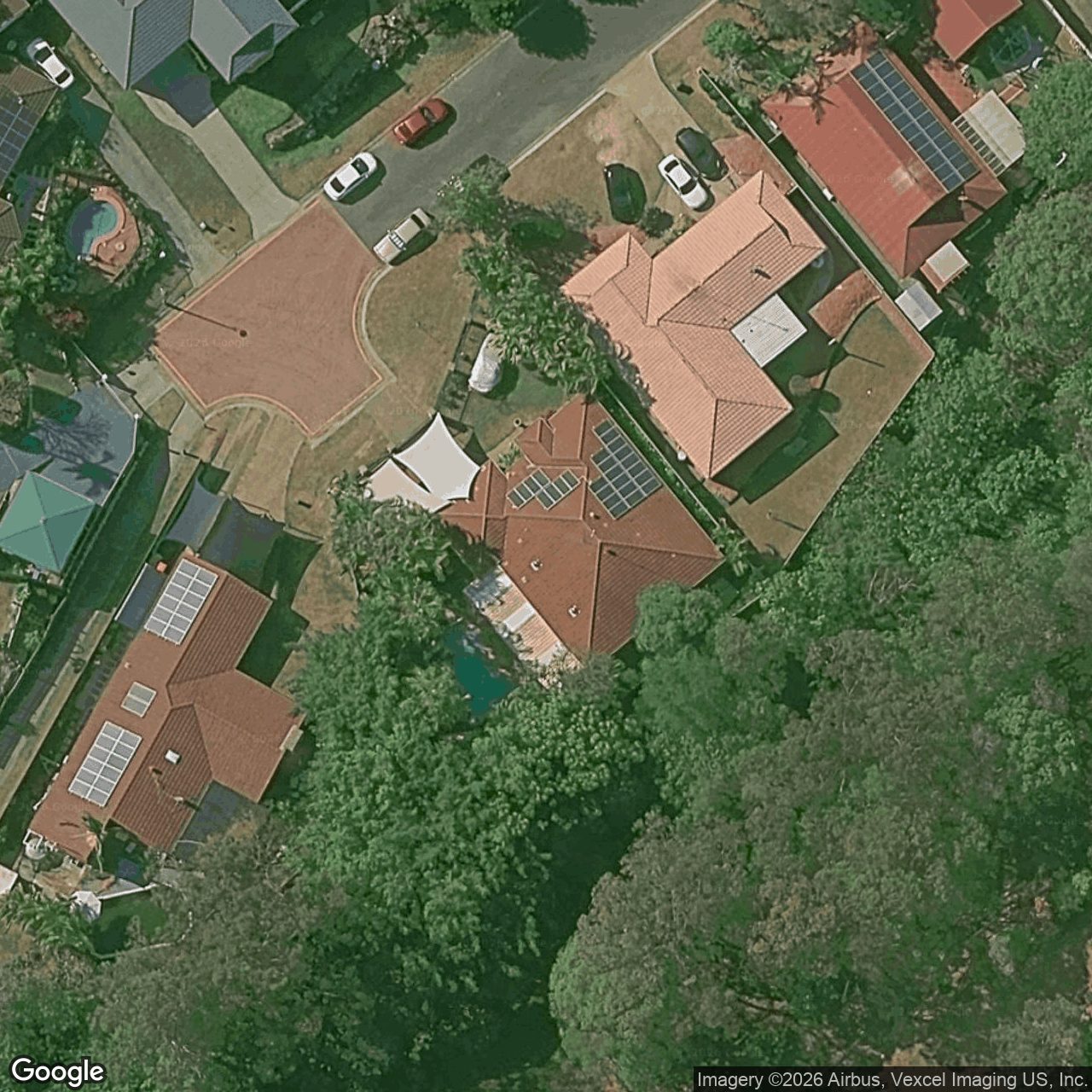 Aerial view of 42 Tristania Way, Highland Park QLD 4211