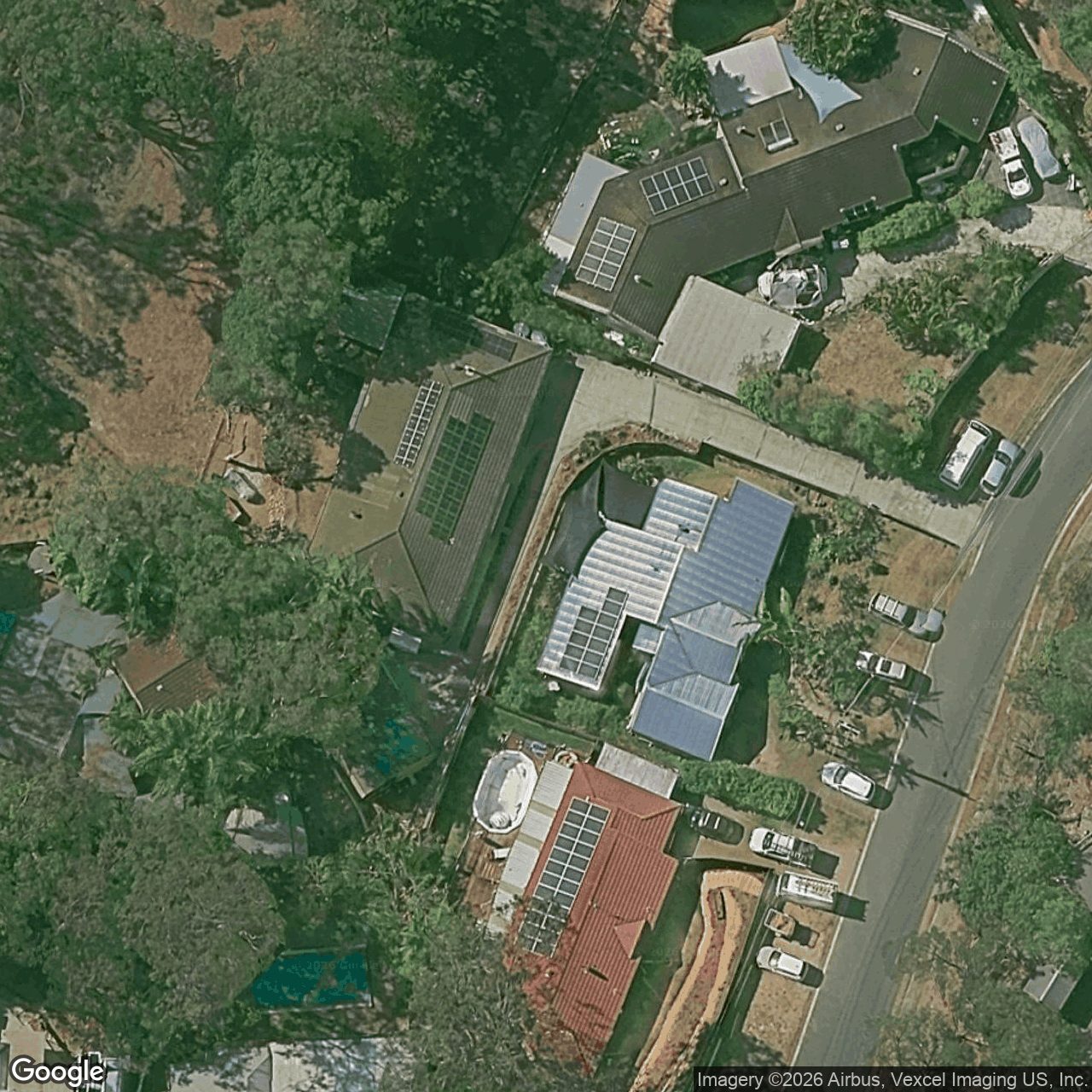 Aerial view of 27B Ben Lomond Drive, Highland Park QLD 4211