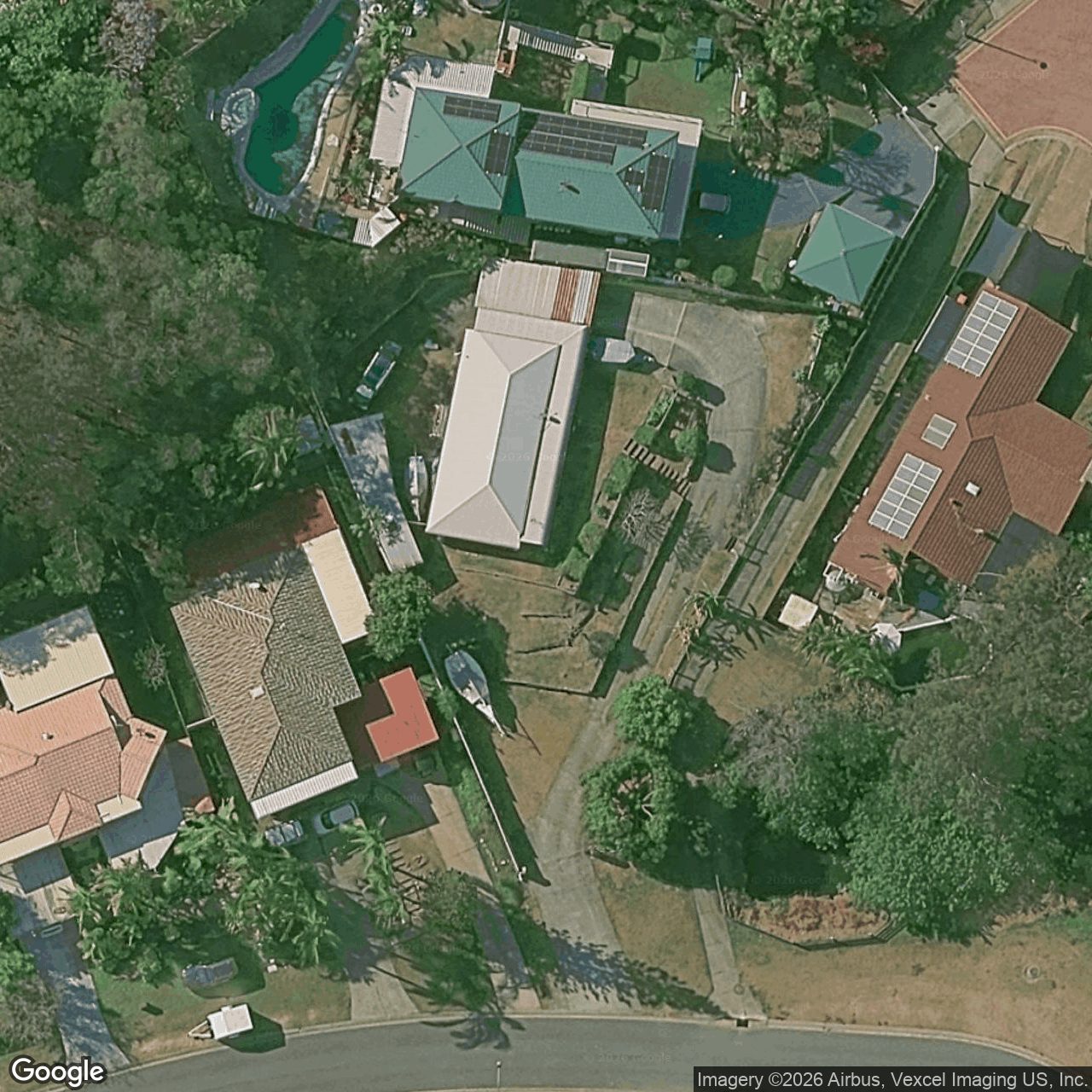Aerial view of 6 Lauder Court, Highland Park QLD 4211