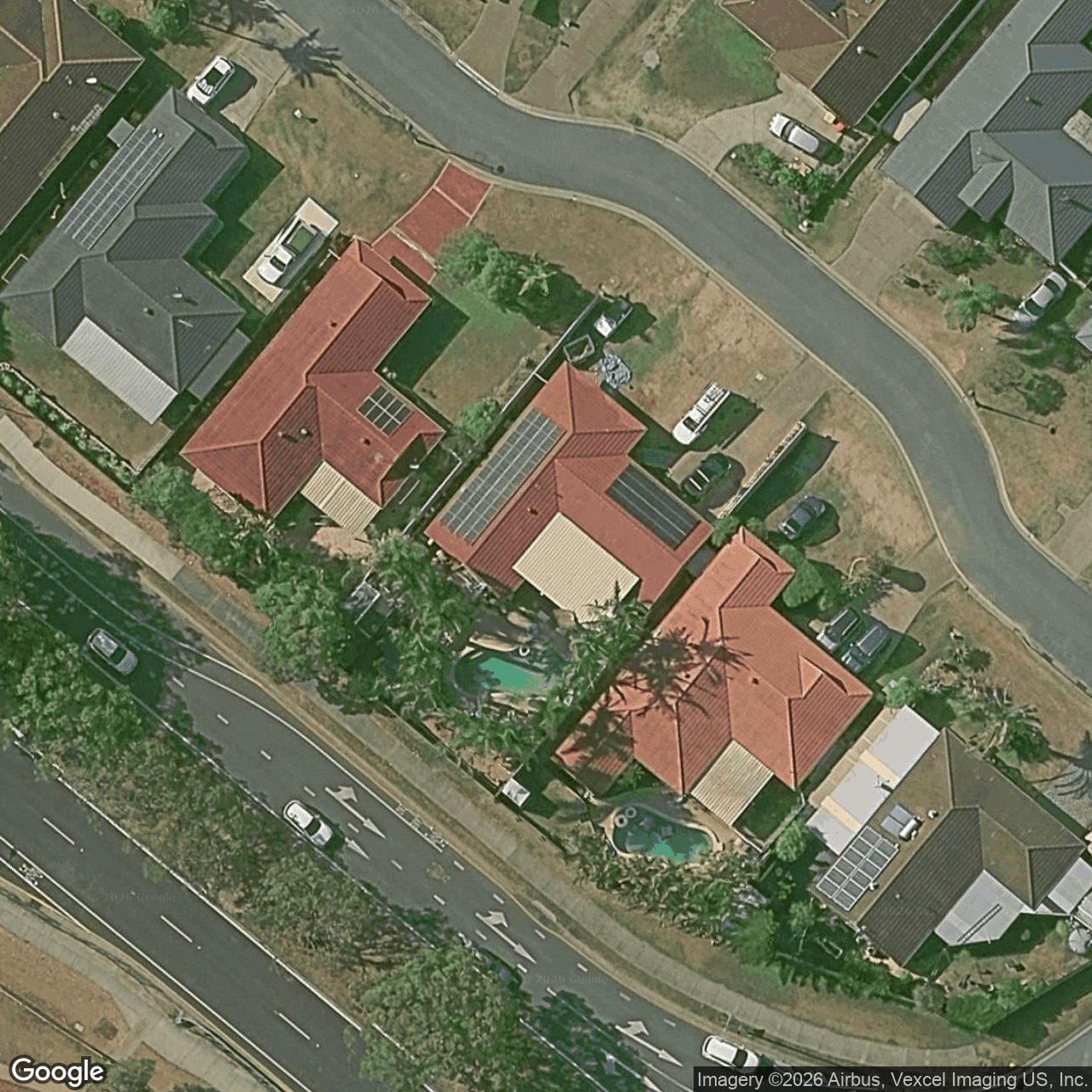 Aerial view of 6 Glengarry Close, Highland Park QLD 4211