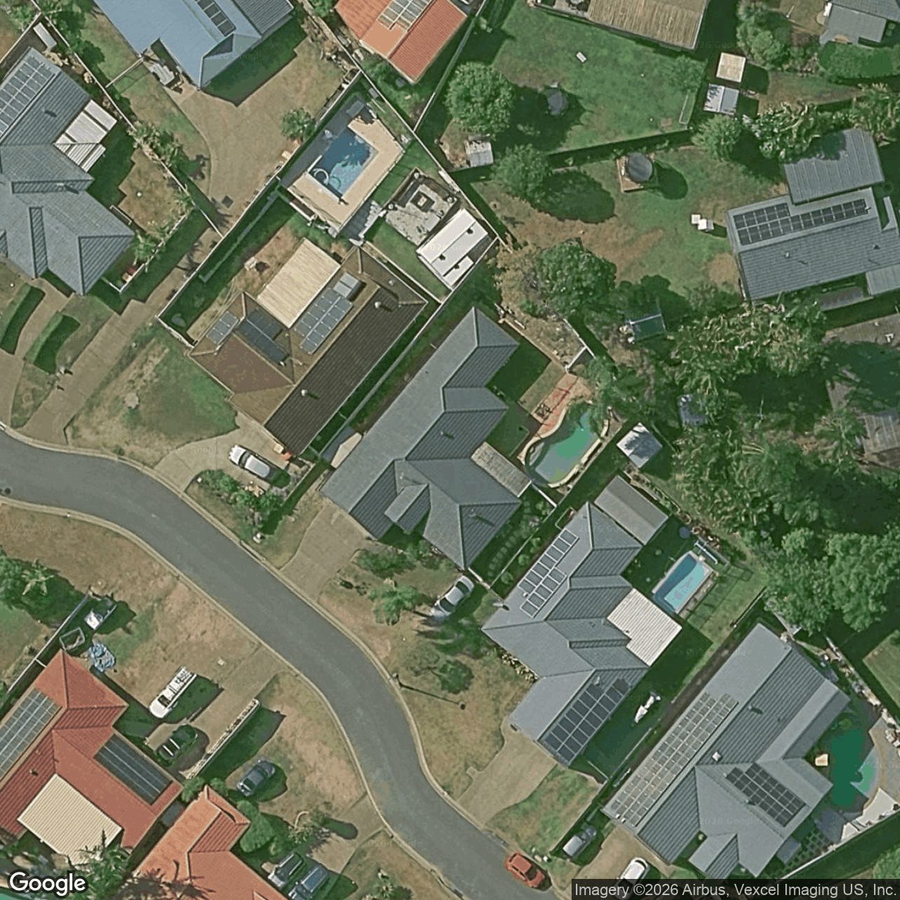 Aerial view of 5 Glengarry Close, Highland Park QLD 4211
