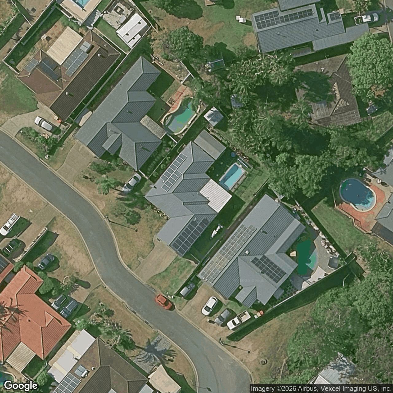 Aerial view of 3 Glengarry Close, Highland Park QLD 4211