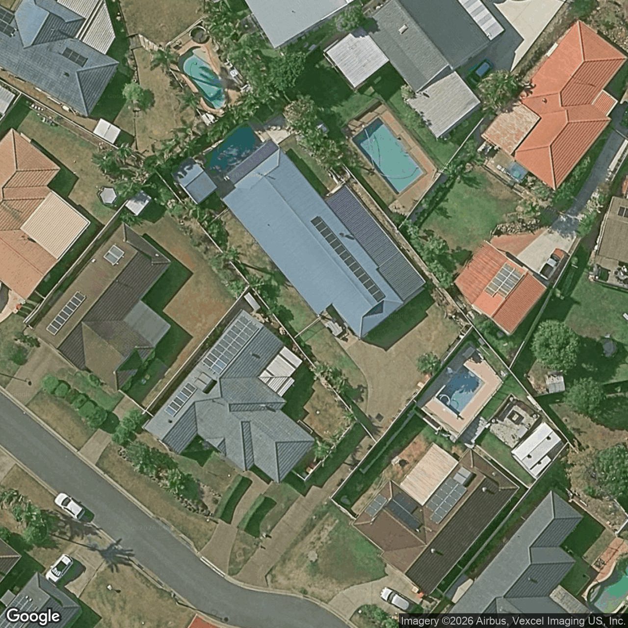 Aerial view of 9 Glengarry Close, Highland Park QLD 4211