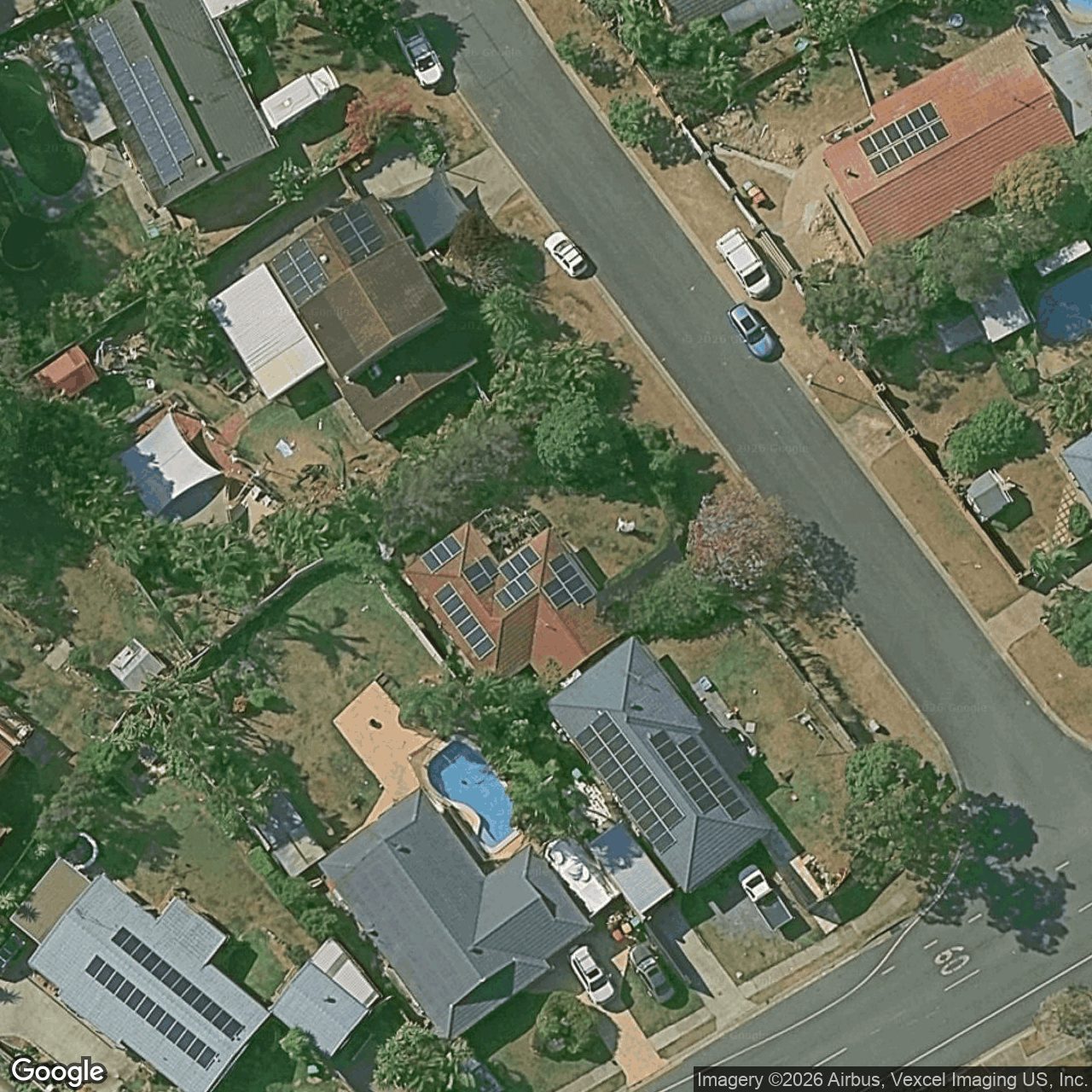 Aerial view of 59 Balfour Crescent, Highland Park QLD 4211