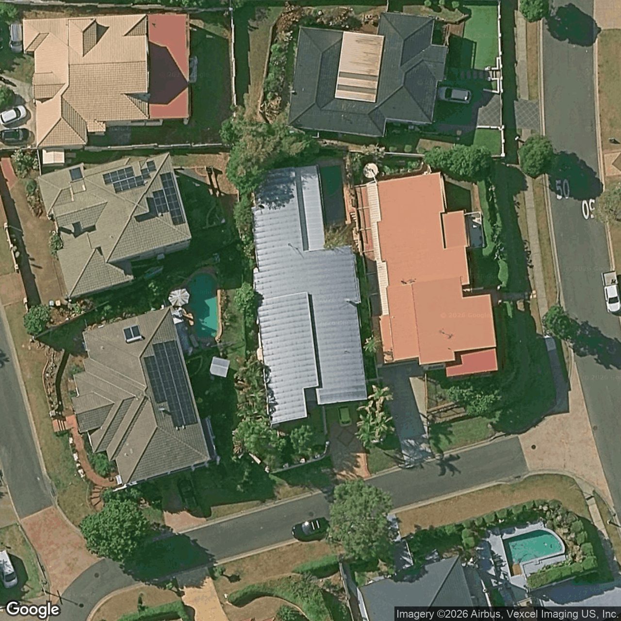 Aerial view of 3 Moroccan Street, Highland Park QLD 4211