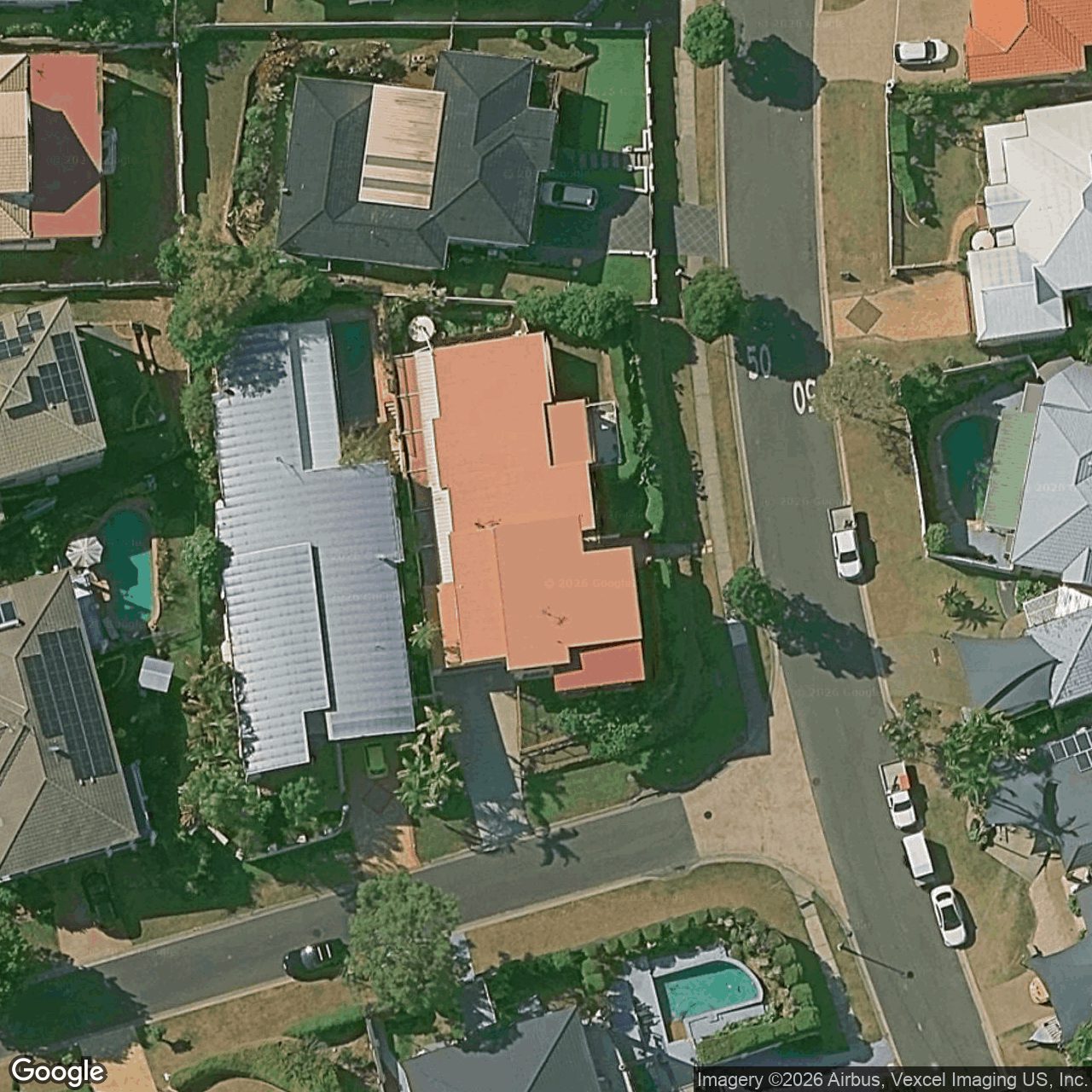 Aerial view of 1 Moroccan Street, Highland Park QLD 4211