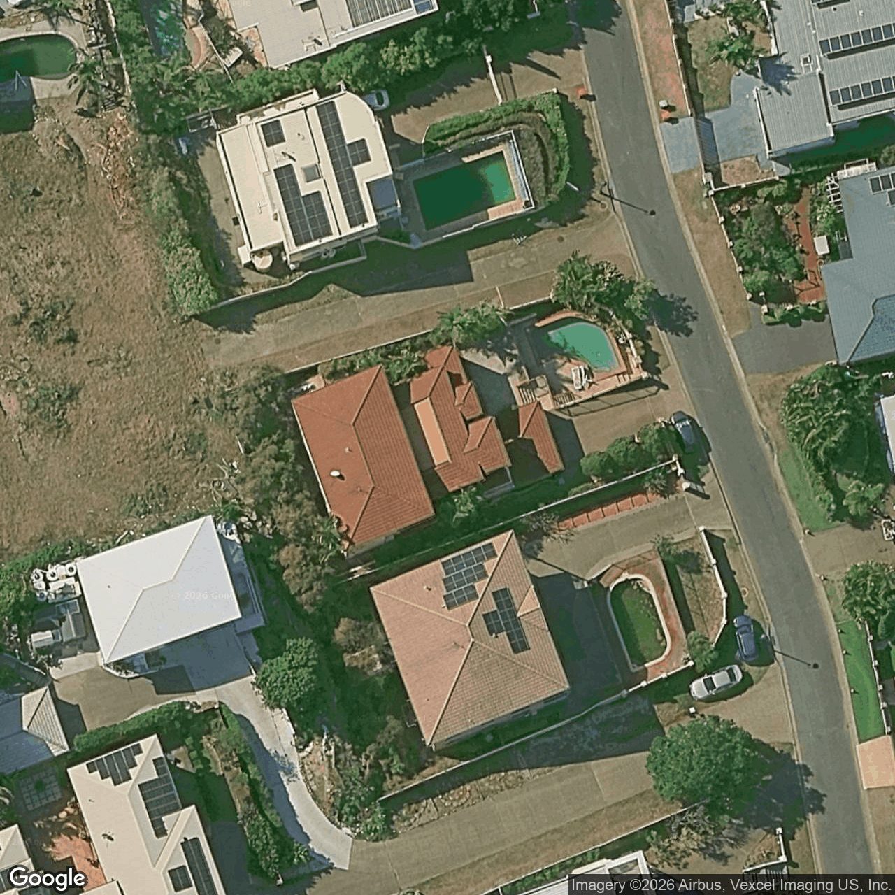 Aerial view of 21 Moroccan Street, Highland Park QLD 4211