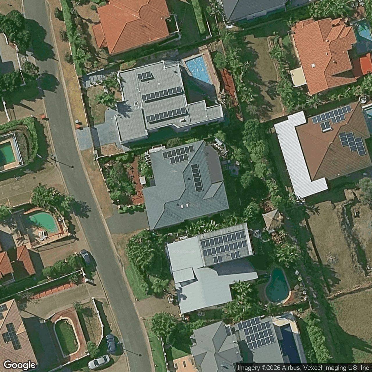 Aerial view of 8 Moroccan Street, Highland Park QLD 4211