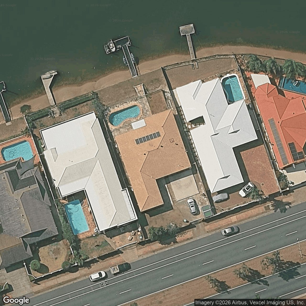 Aerial view of 221 Markeri Street, Mermaid Waters QLD 4218