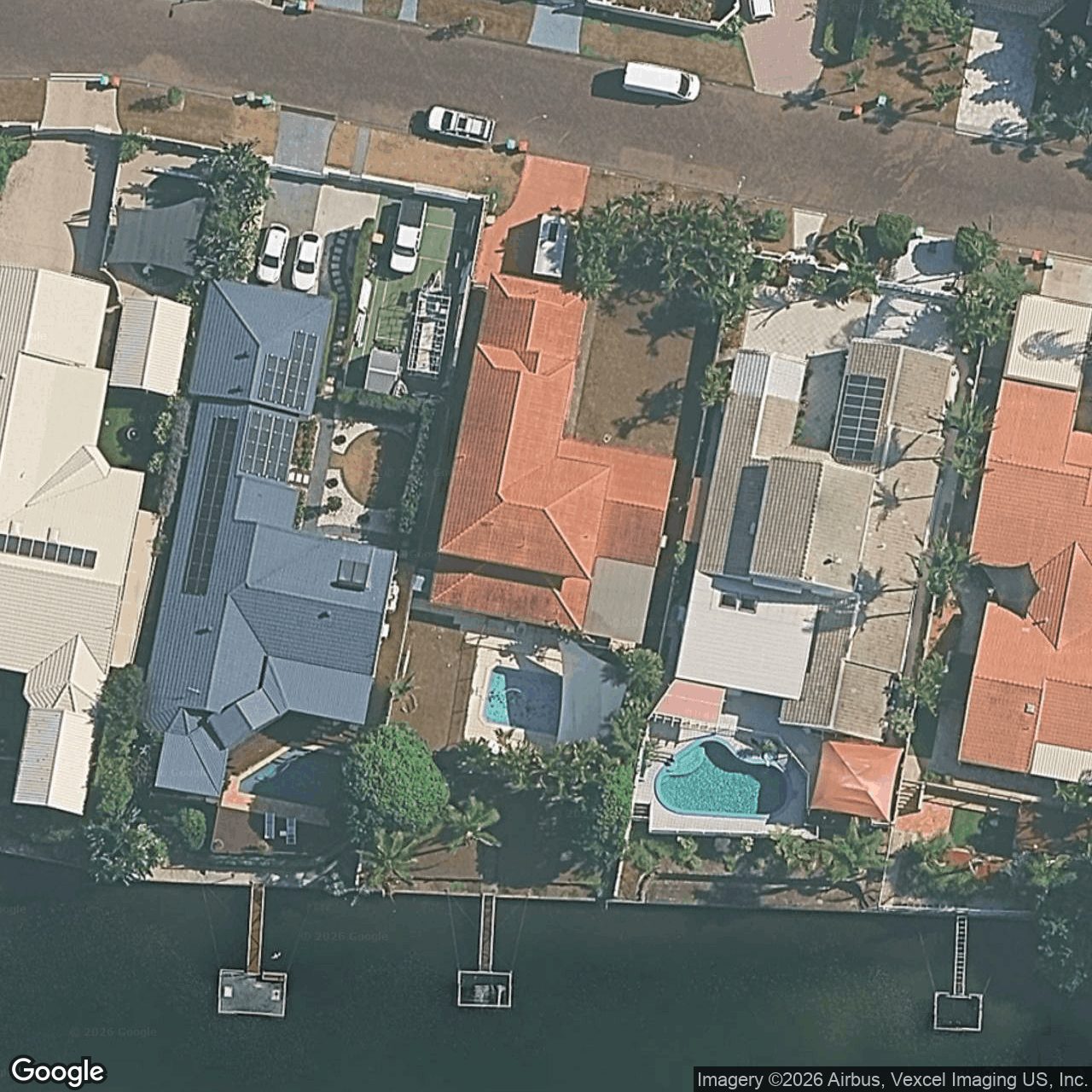 Aerial view of 6 Salamander Court, Mermaid Waters QLD 4218