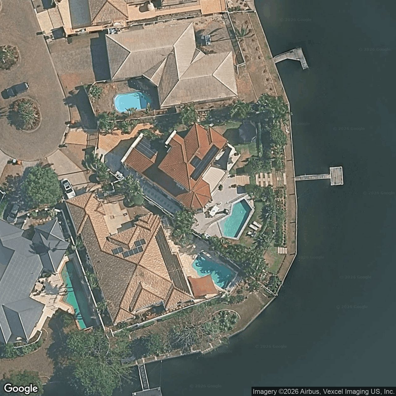 Aerial view of 6 Catalina Court, Mermaid Waters QLD 4218