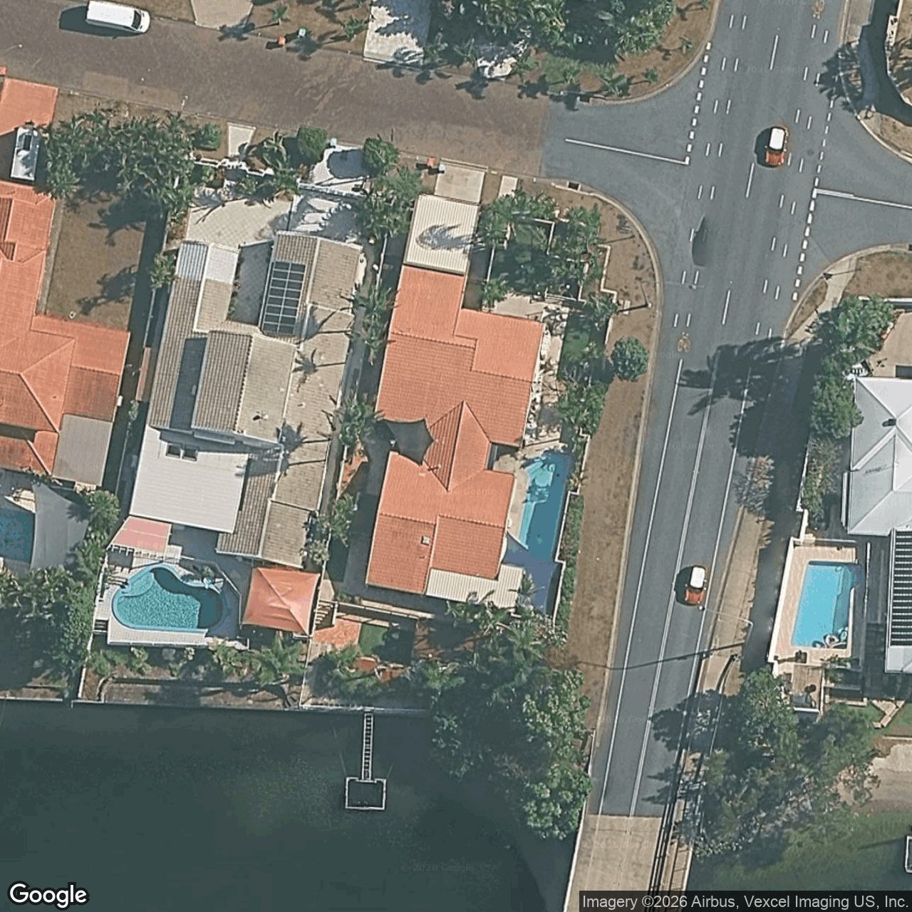 Aerial view of 2 Salamander Court, Mermaid Waters QLD 4218