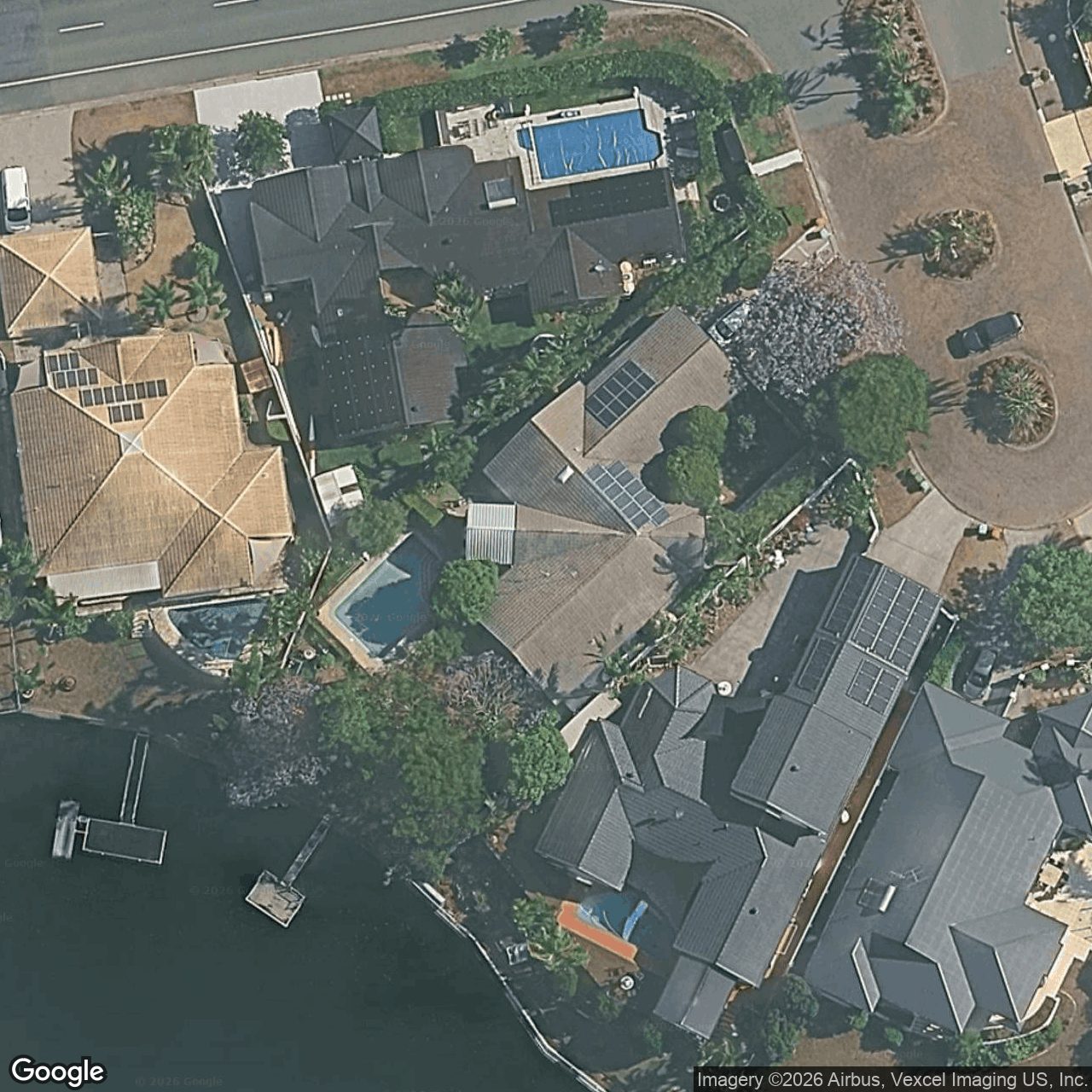Aerial view of 3 Catalina Court, Mermaid Waters QLD 4218