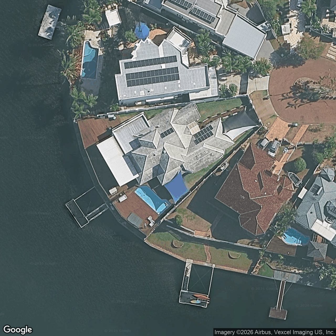 Aerial view of 10 Crestmore Court, Mermaid Waters QLD 4218