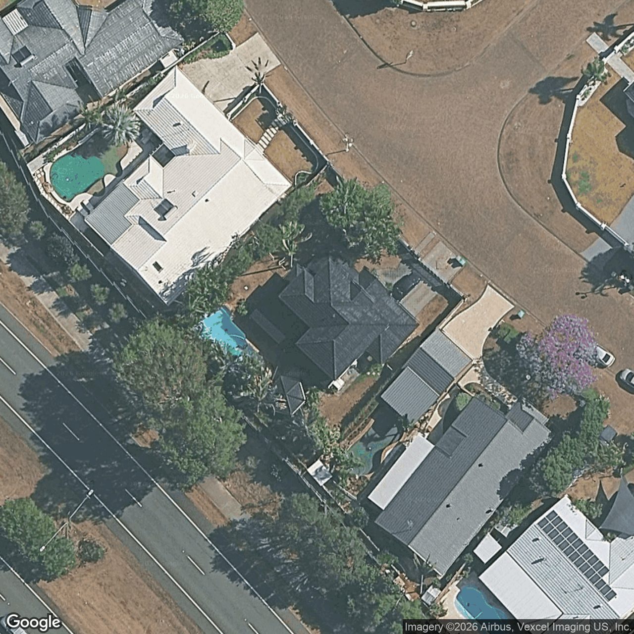 Aerial view of 13 Portobello Drive, Mermaid Waters QLD 4218
