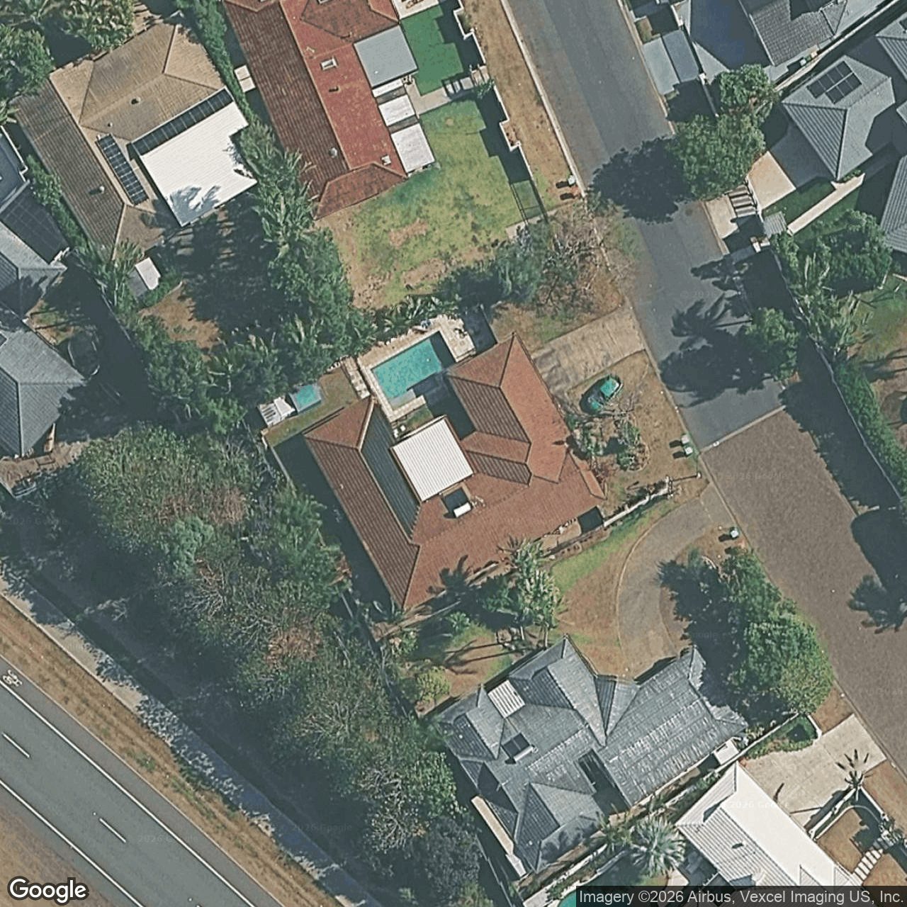 Aerial view of 7 Portobello Drive, Mermaid Waters QLD 4218