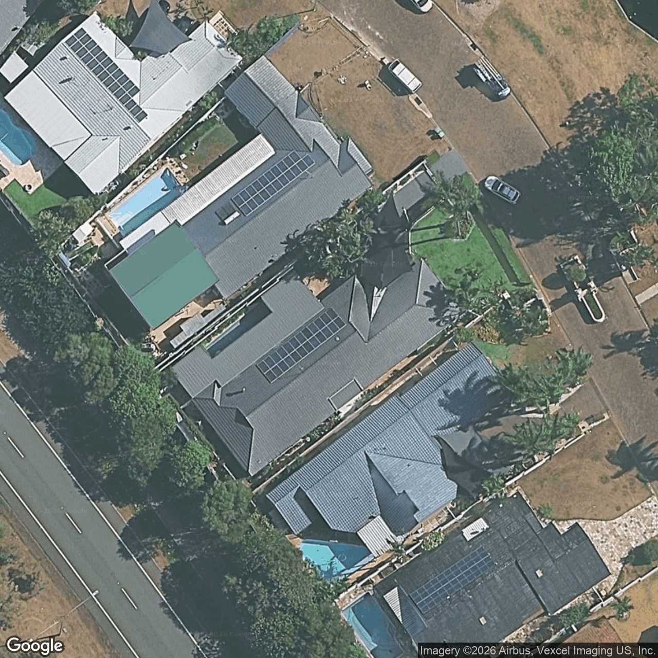 Aerial view of 21 Portobello Drive, Mermaid Waters QLD 4218