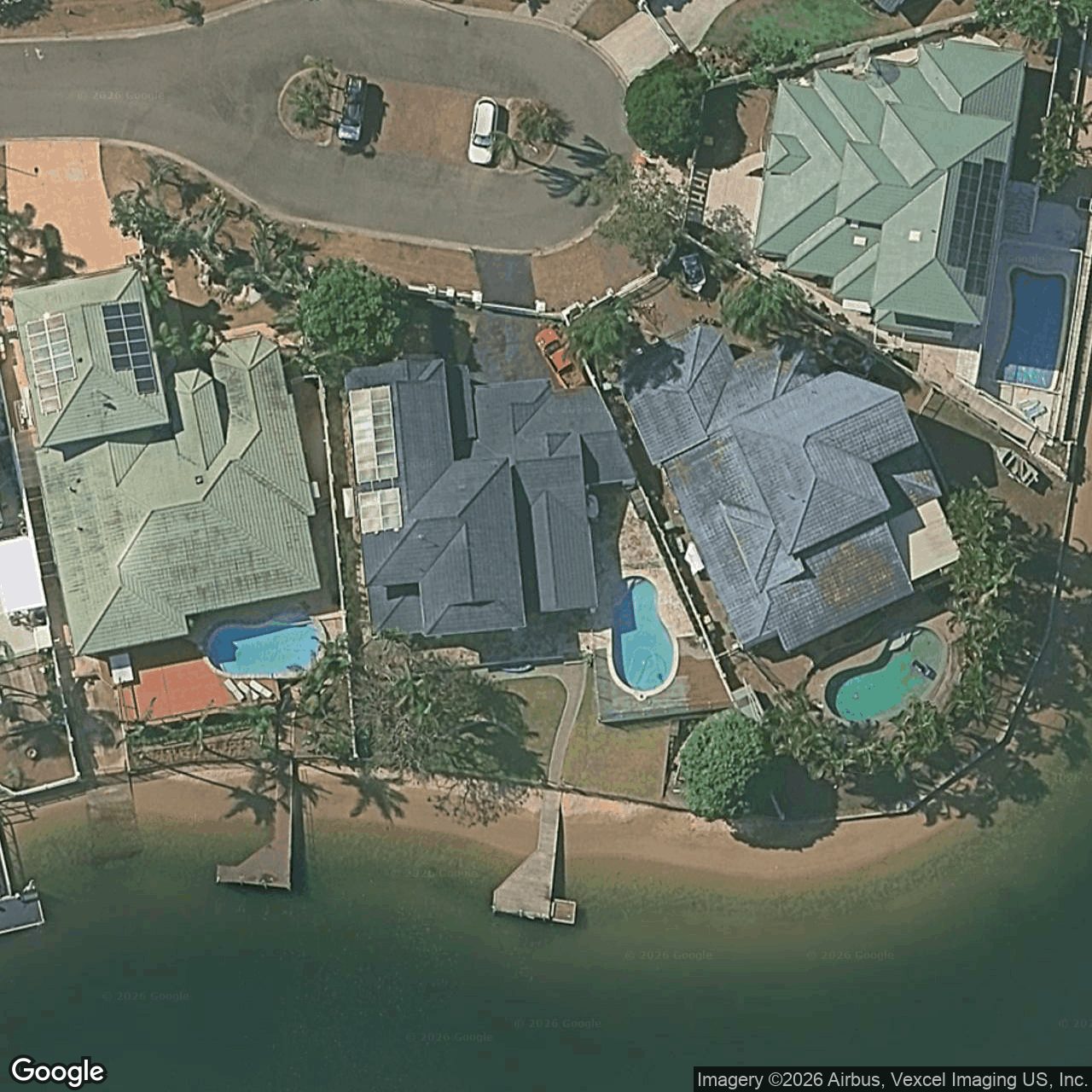 Aerial view of 39 Allandale Entrance, Mermaid Waters QLD 4218