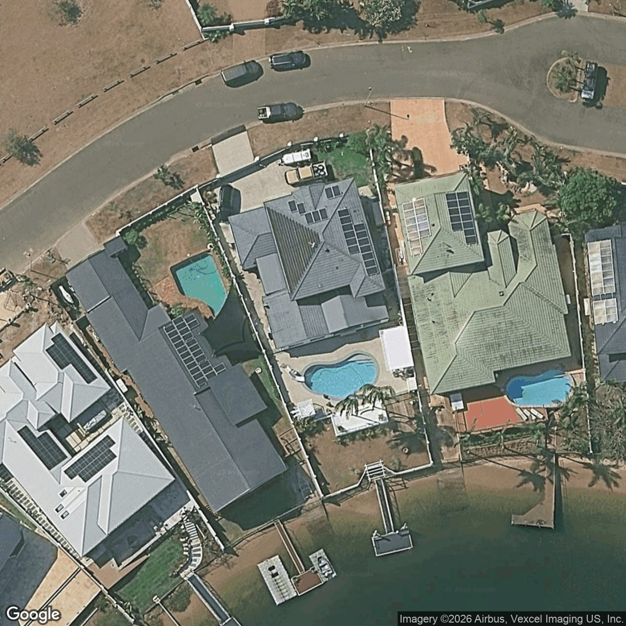 Aerial view of 35 Allandale Entrance, Mermaid Waters QLD 4218