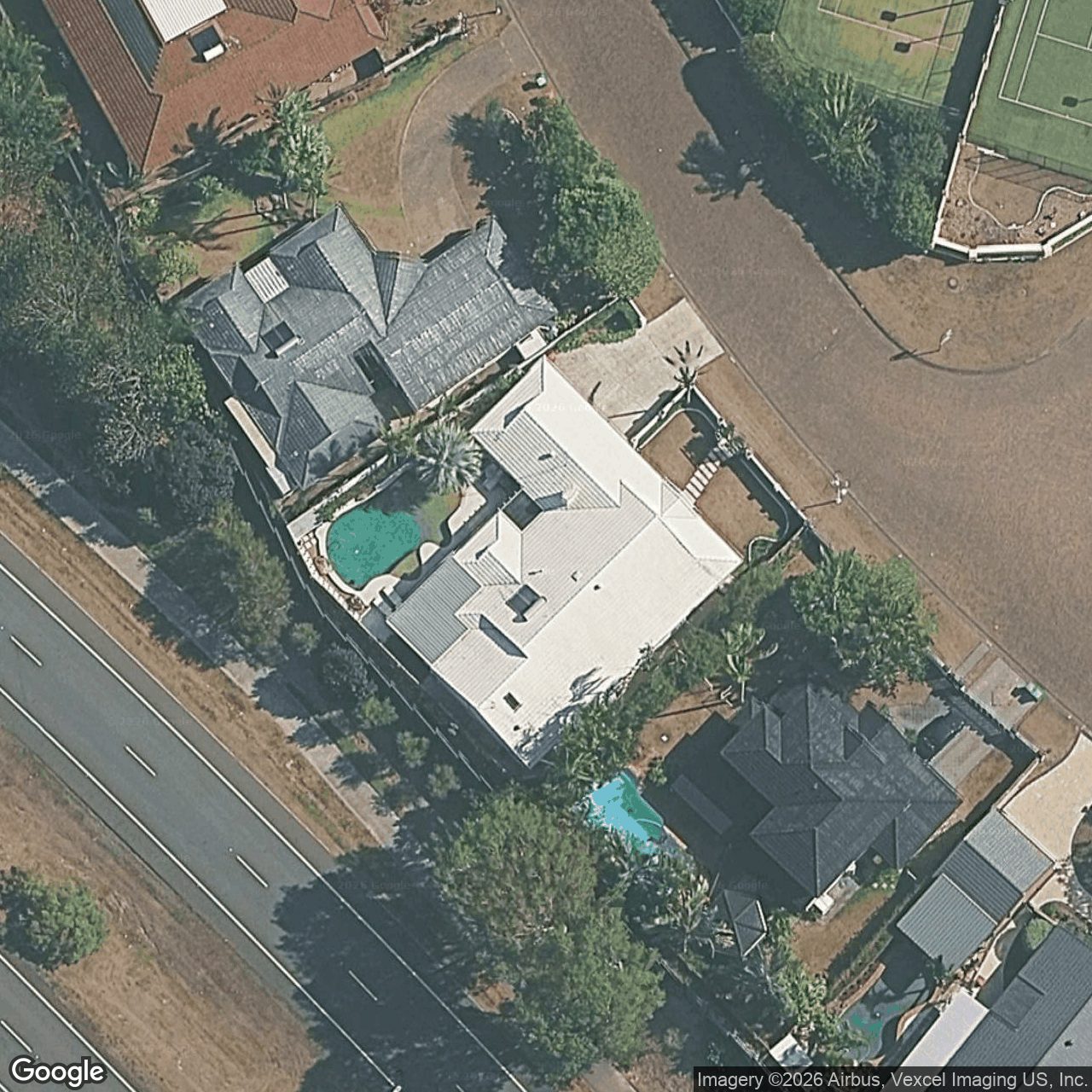 Aerial view of 11 Portobello Drive, Mermaid Waters QLD 4218