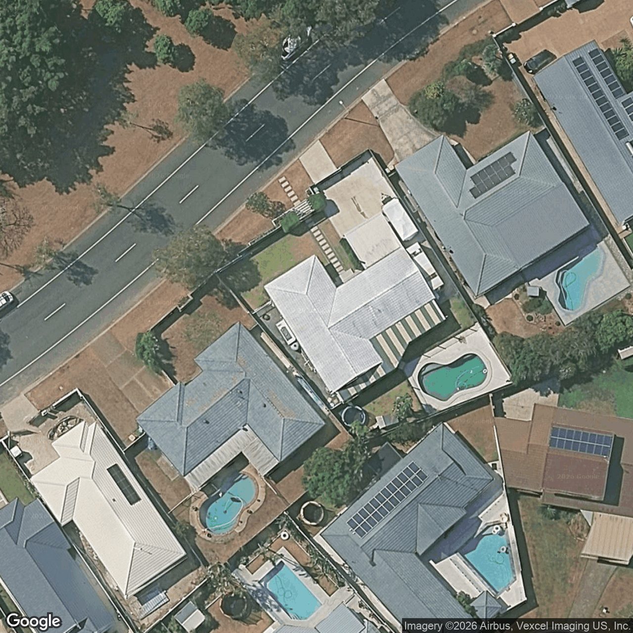 Aerial view of 141 Barrier Reef Drive, Mermaid Waters QLD 4218
