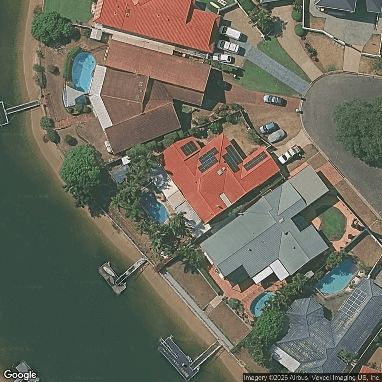 Aerial view of 40 Drayton Terrace, Mermaid Waters QLD 4218
