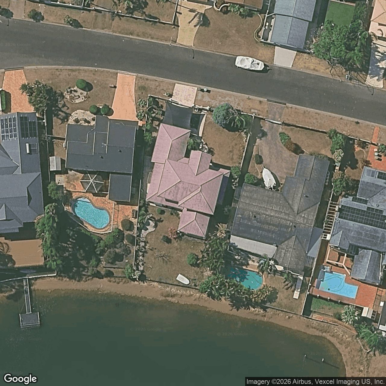 Aerial view of 22 Drayton Terrace, Mermaid Waters QLD 4218