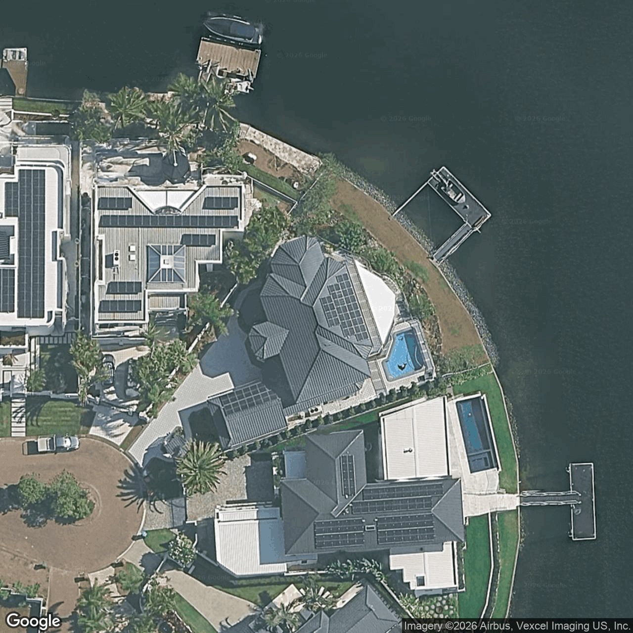Aerial view of 28 Montego Court, Mermaid Waters QLD 4218