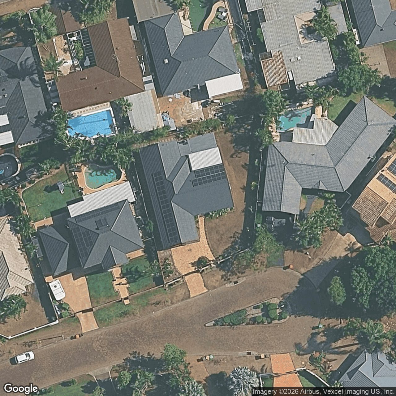 Aerial view of 8 Monteclair Court, Mermaid Waters QLD 4218