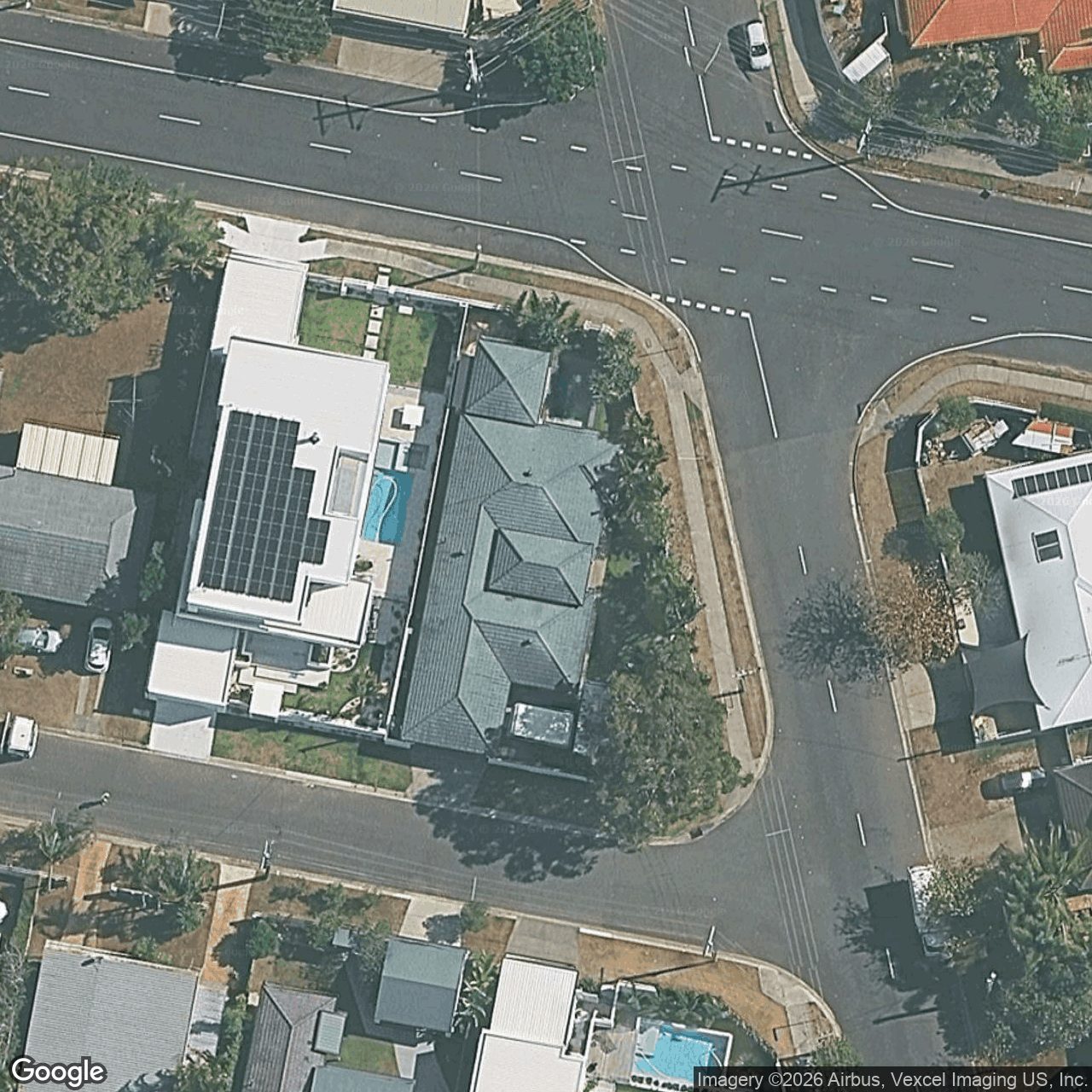 Aerial view of 30 Albicore Street, Mermaid Waters QLD 4218