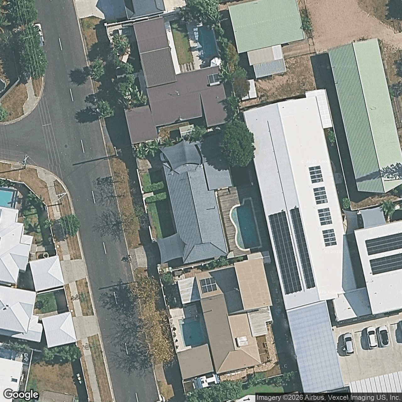 Aerial view of 33 Albicore Street, Mermaid Waters QLD 4218