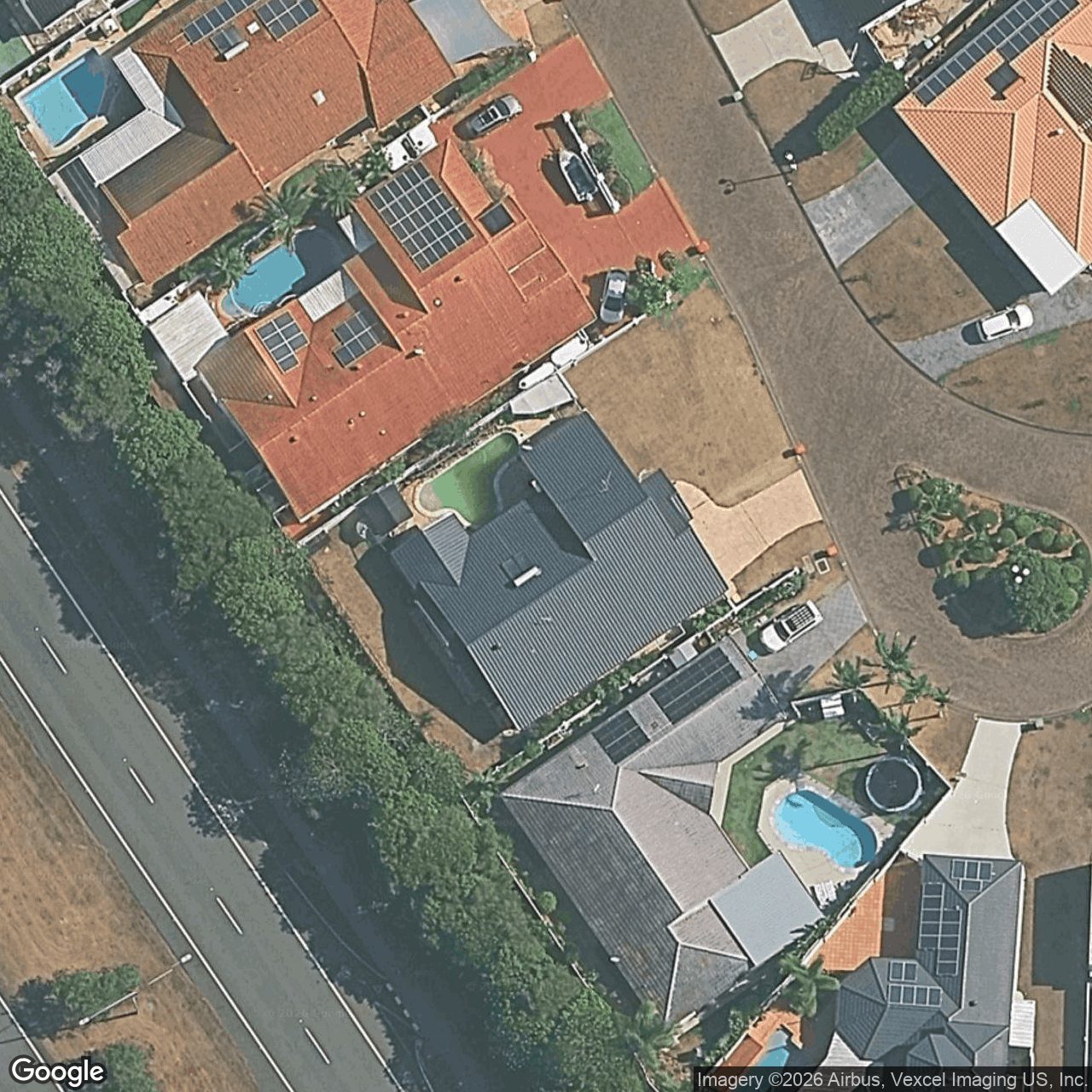 Aerial view of 31 Portobello Drive, Mermaid Waters QLD 4218