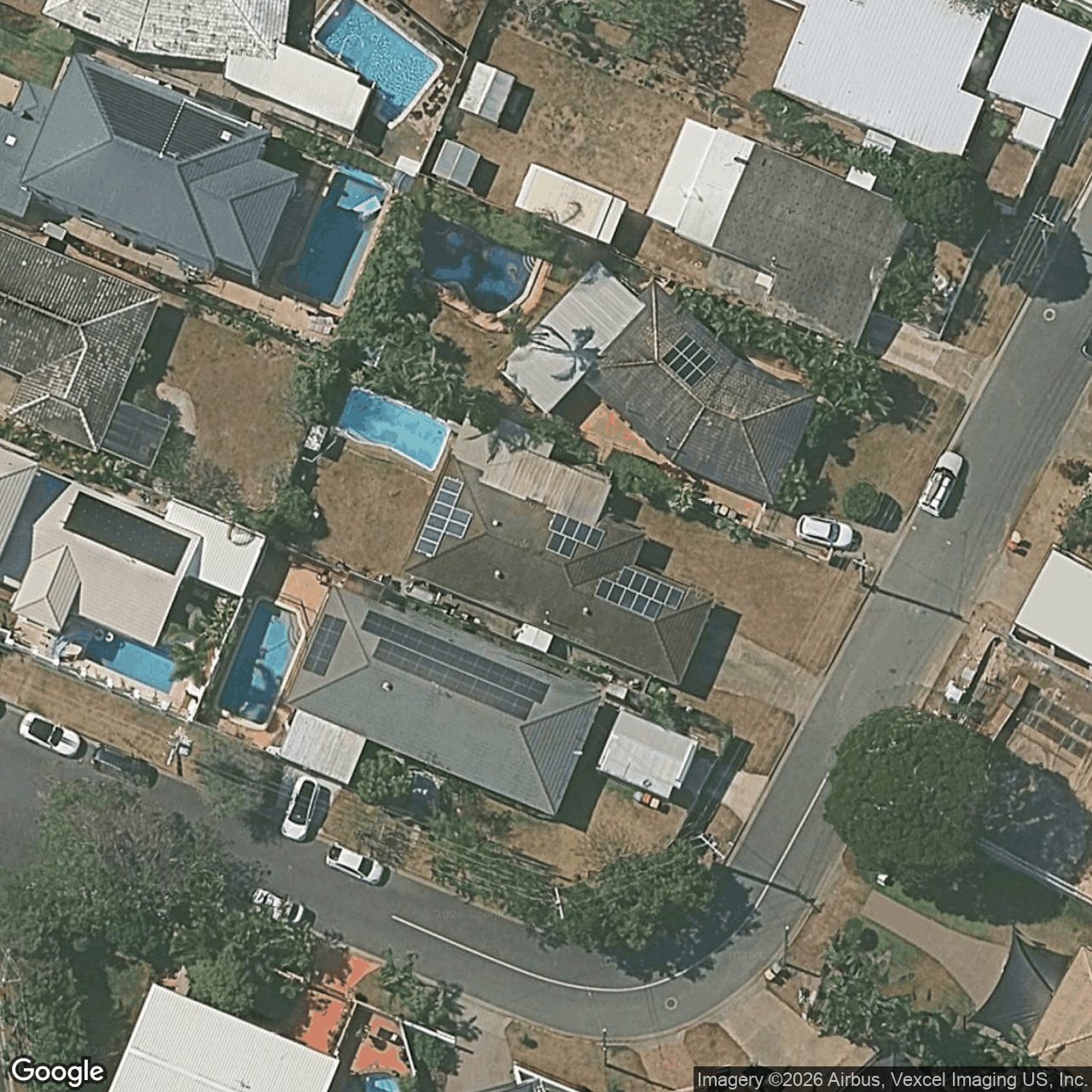Aerial view of 22 Vatakoula Parade, Mermaid Waters QLD 4218