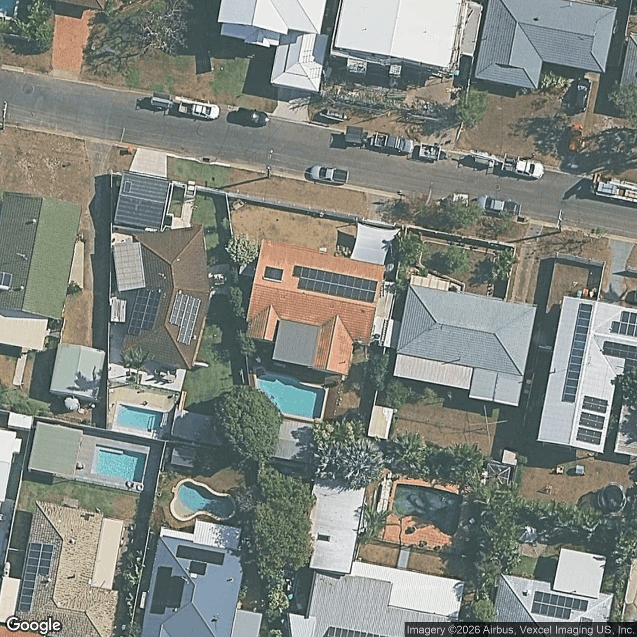 Aerial view of 12 Constance Avenue, Mermaid Waters QLD 4218