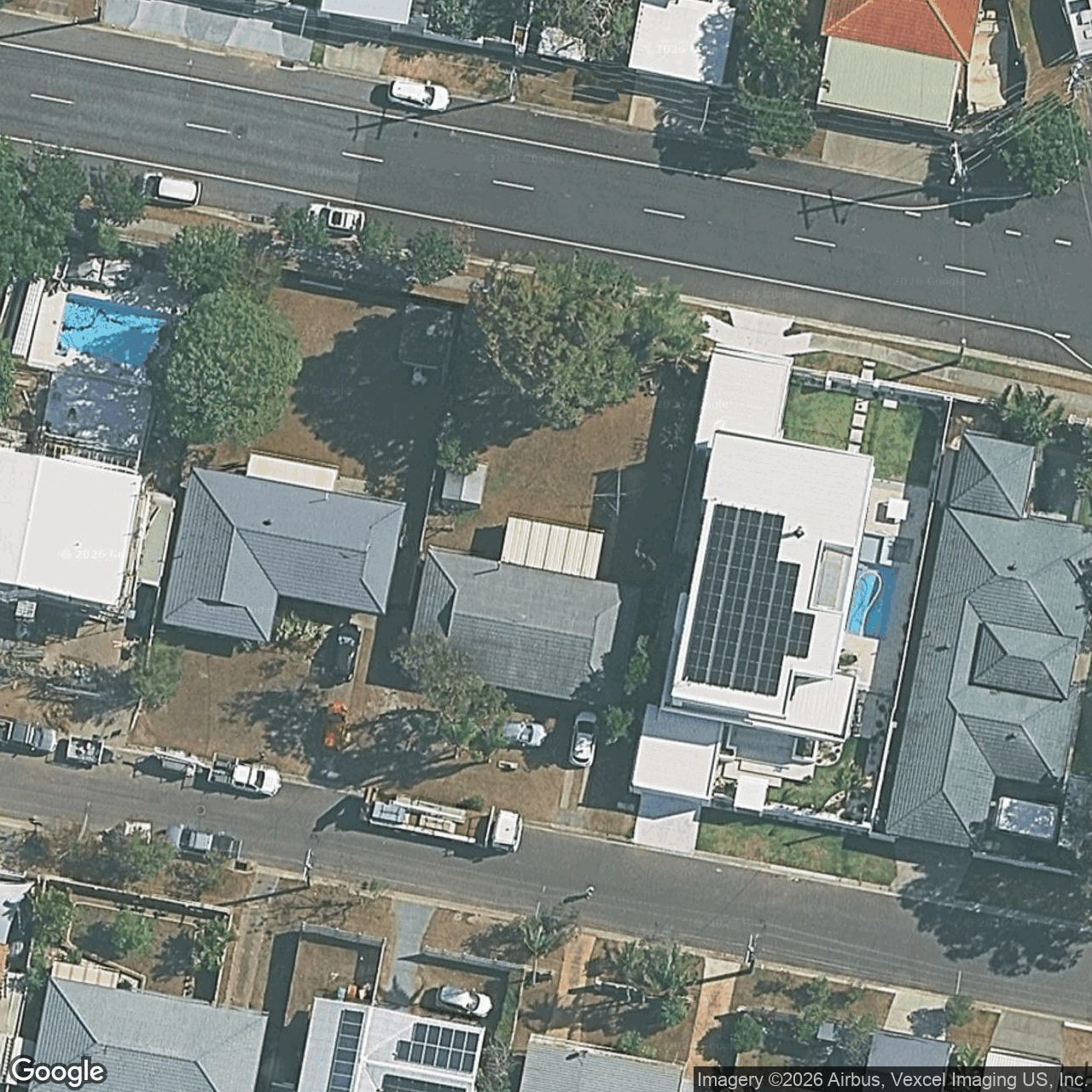 Aerial view of 5 Constance Avenue, Mermaid Waters QLD 4218